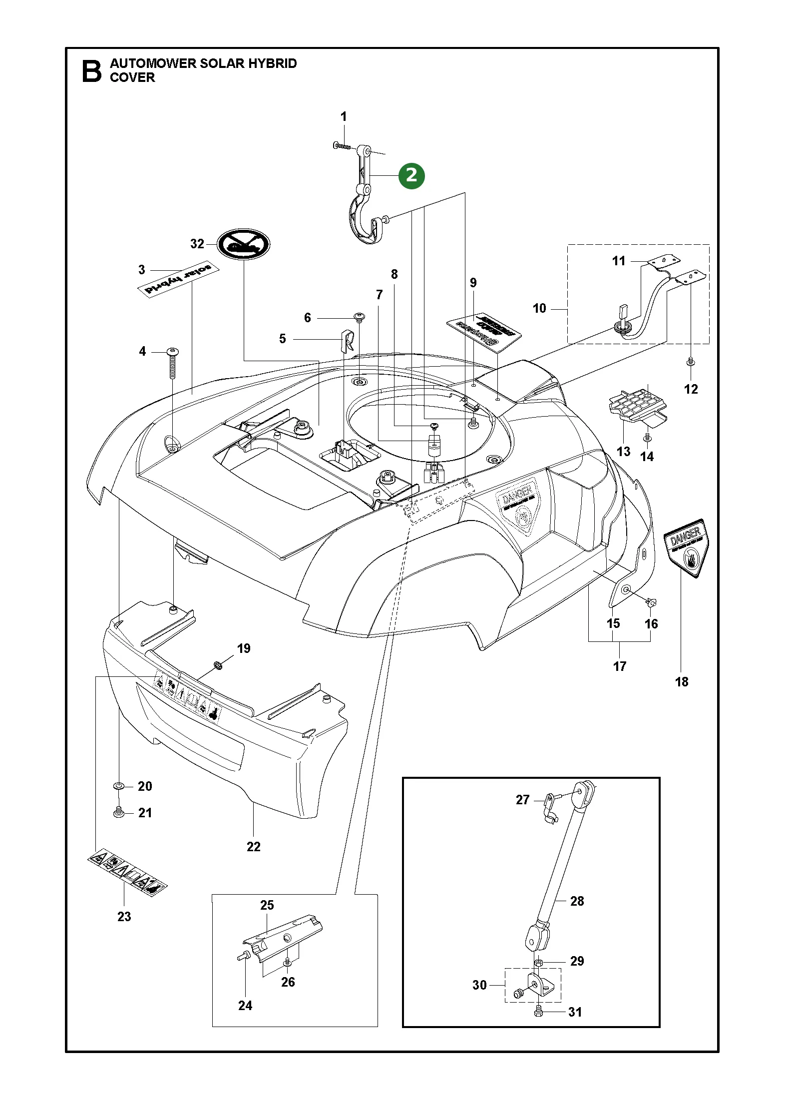 Position im Ersatzteilkatalog
