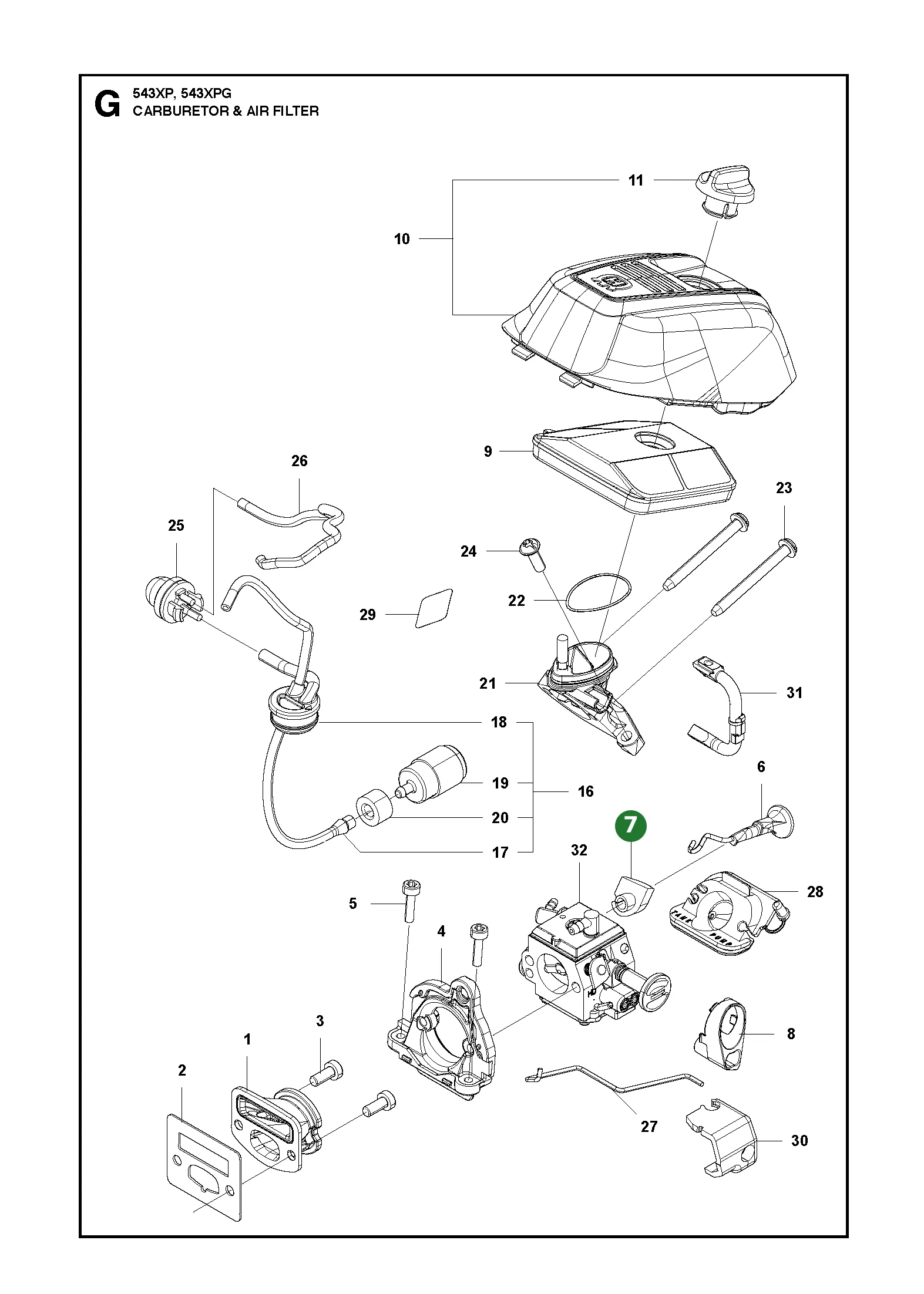 Position im Ersatzteilkatalog