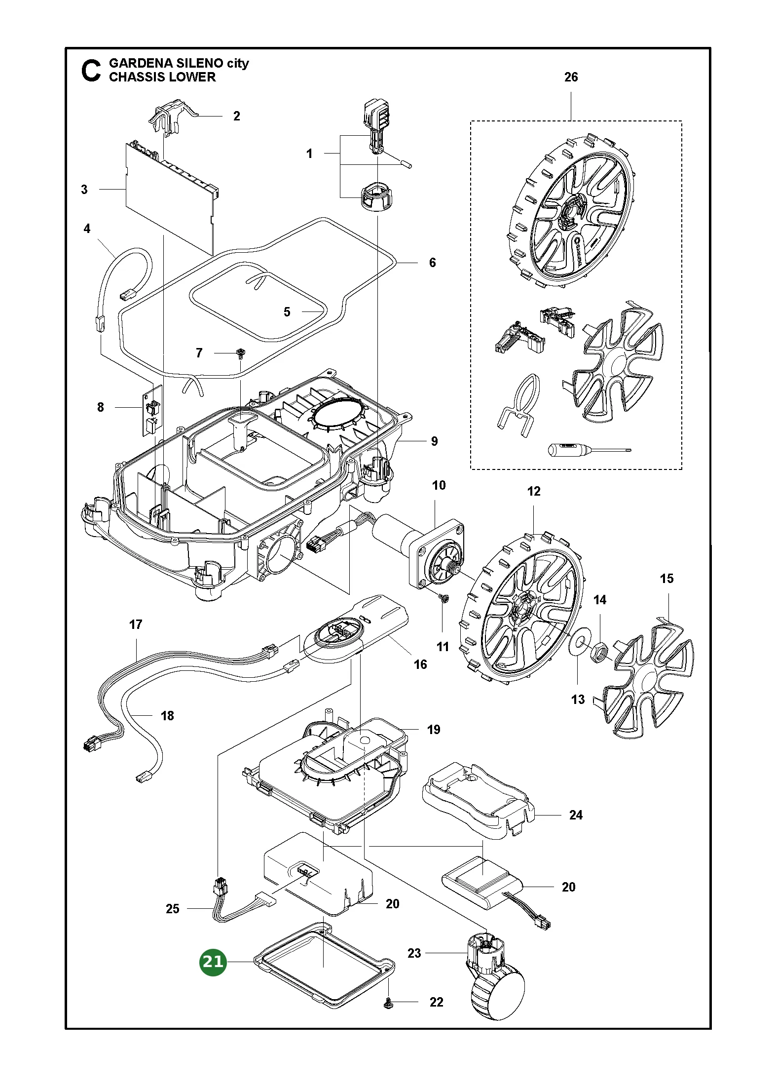 Position im Ersatzteilkatalog