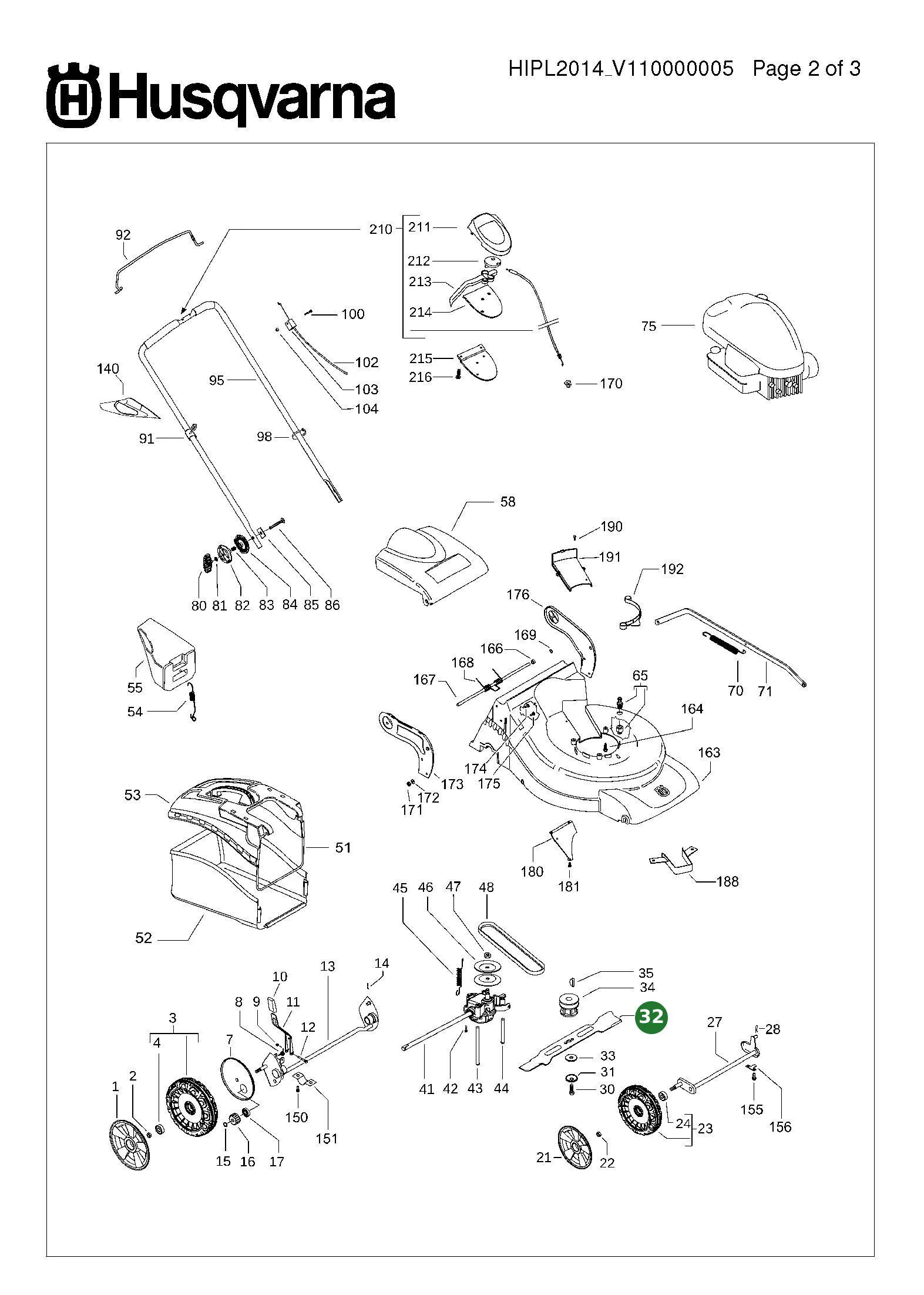 Position im Ersatzteilkatalog