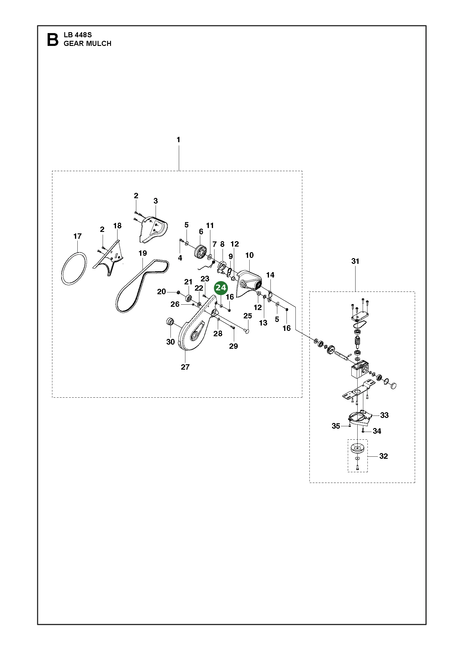 Position im Ersatzteilkatalog
