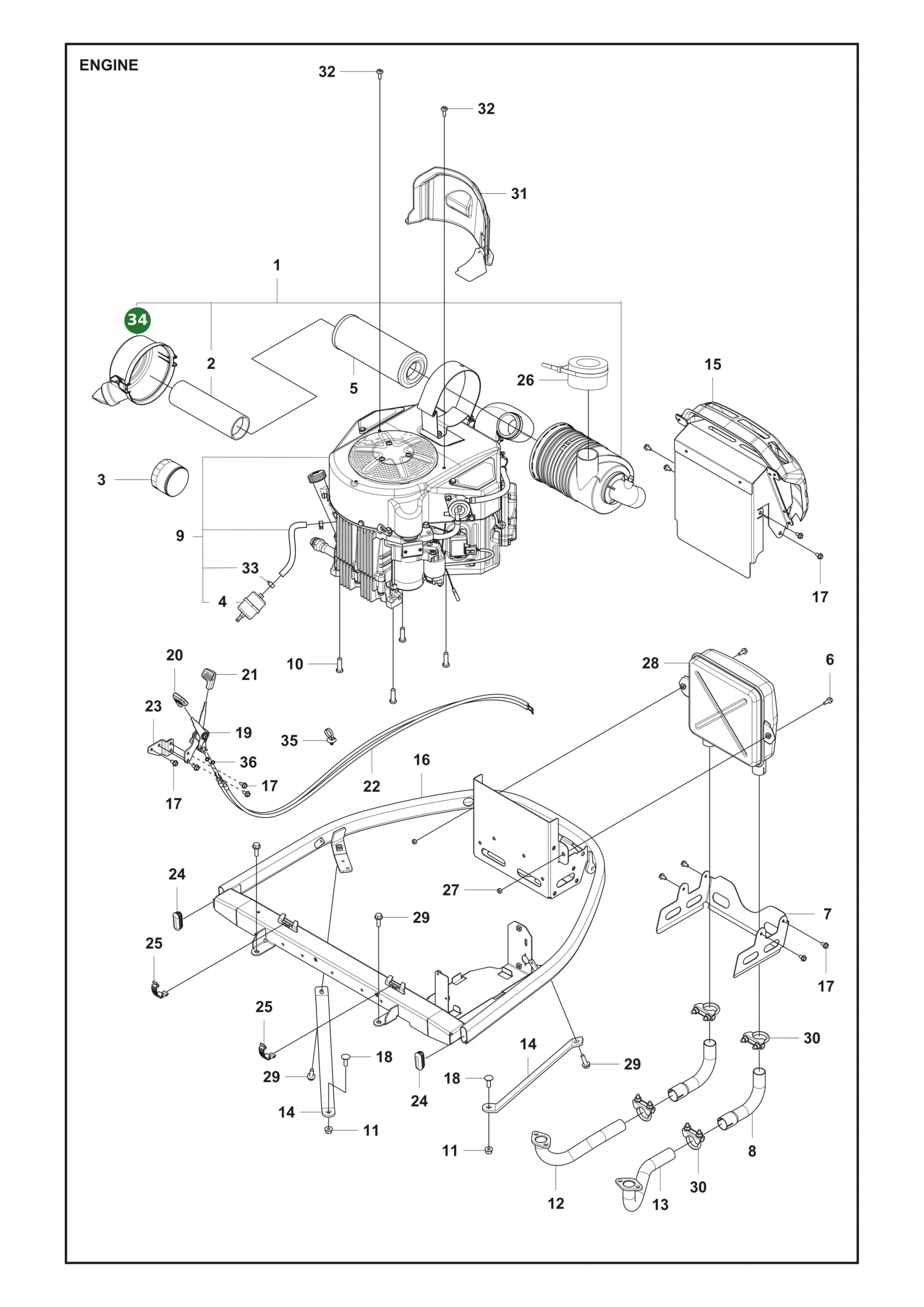 Position im Ersatzteilkatalog