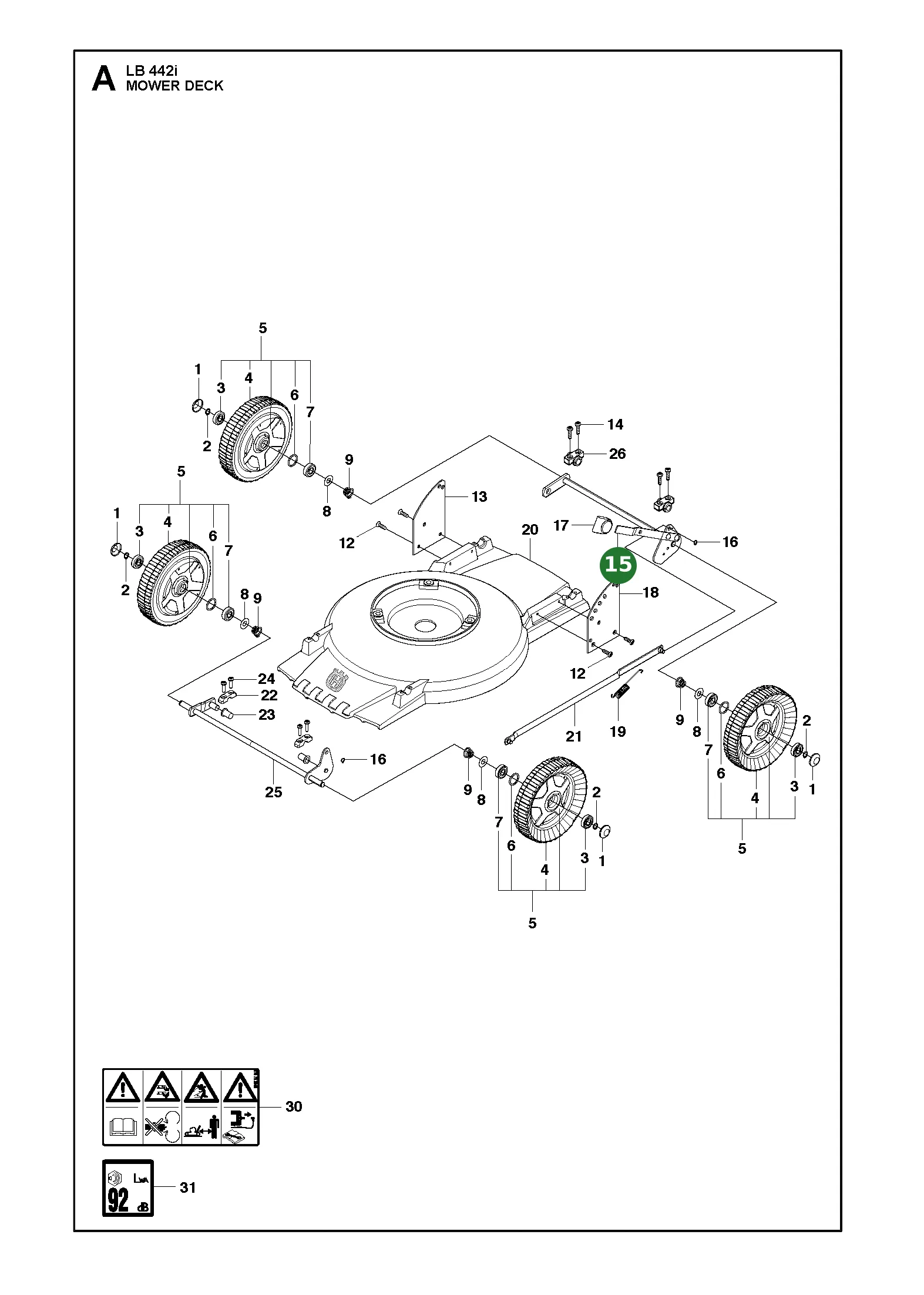 Position im Ersatzteilkatalog