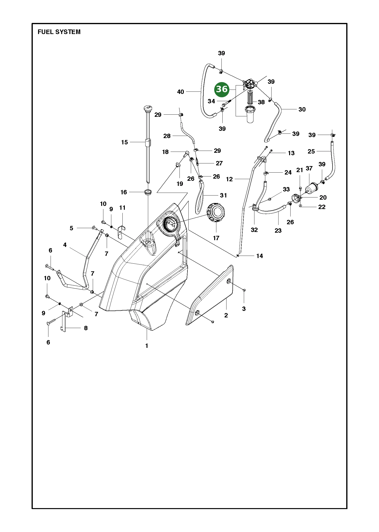 Position im Ersatzteilkatalog