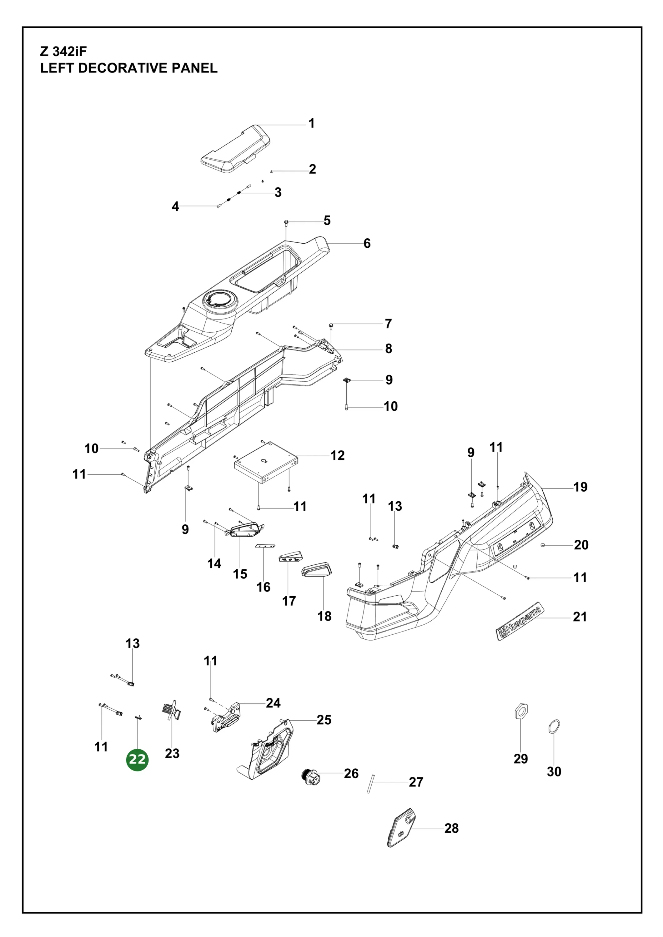 Position im Ersatzteilkatalog