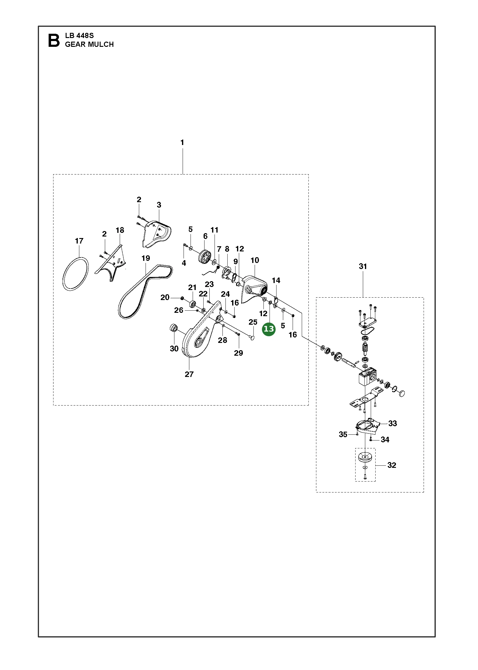 Position im Ersatzteilkatalog