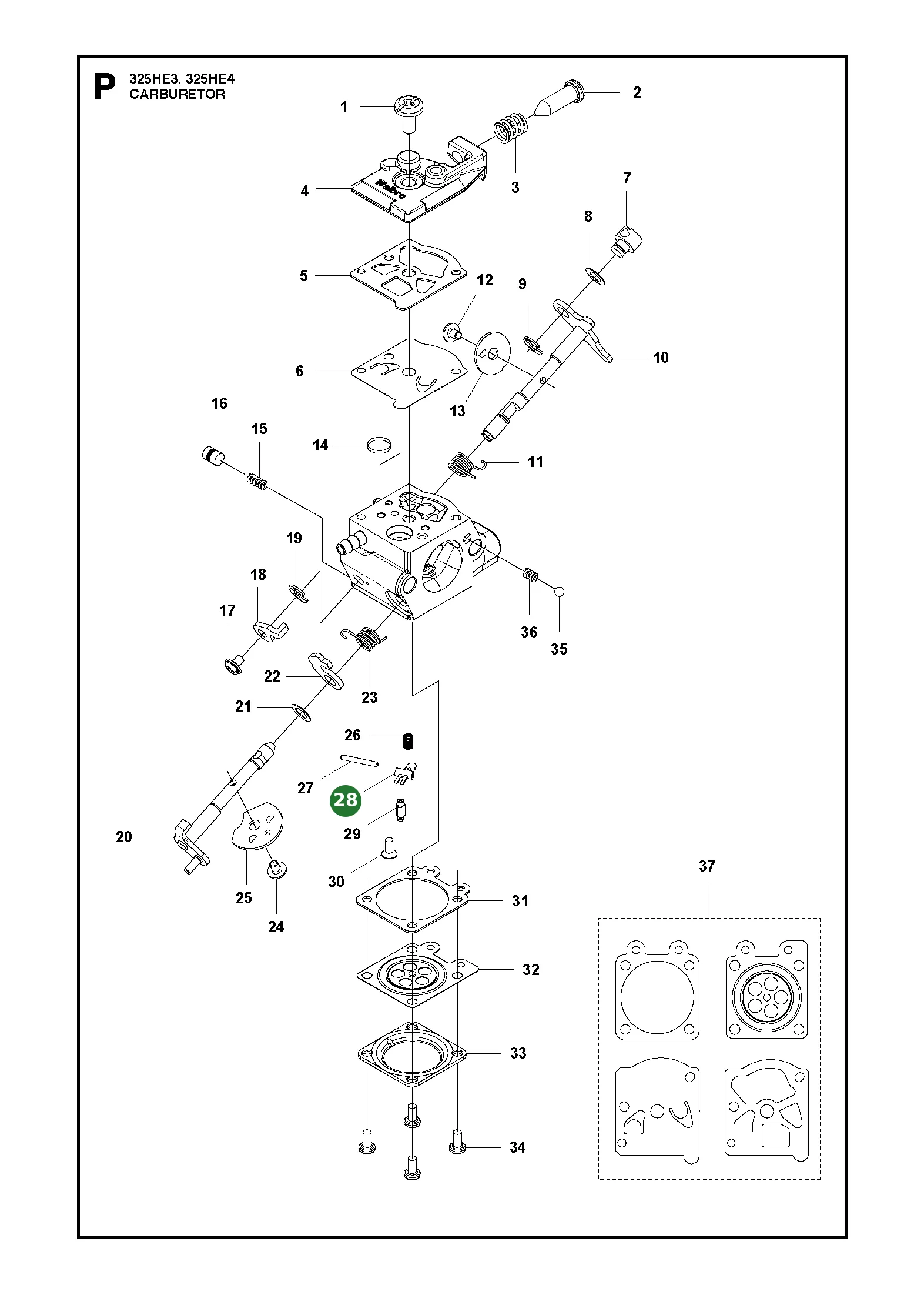 Position im Ersatzteilkatalog