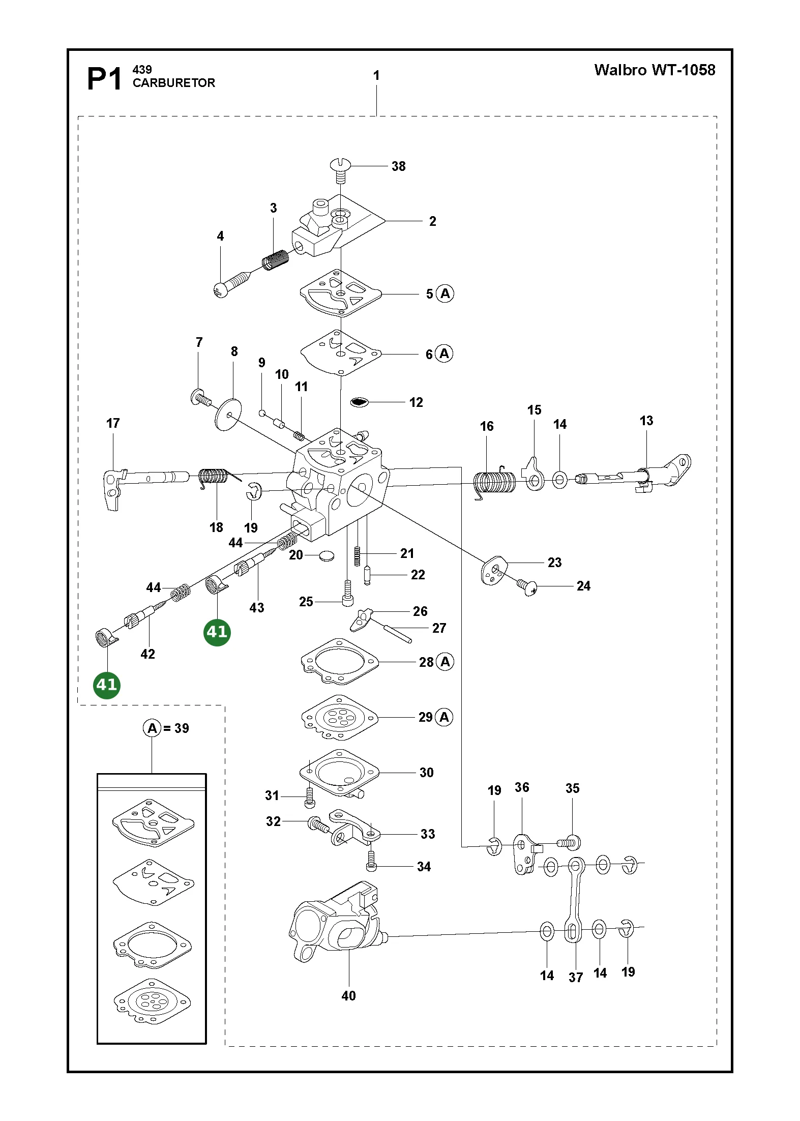 Position im Ersatzteilkatalog