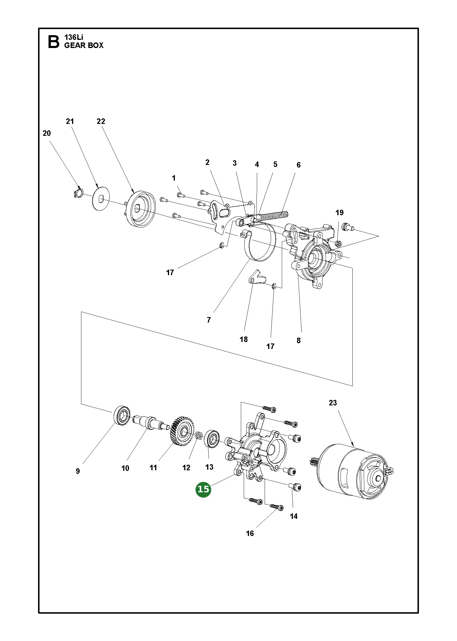 Position im Ersatzteilkatalog