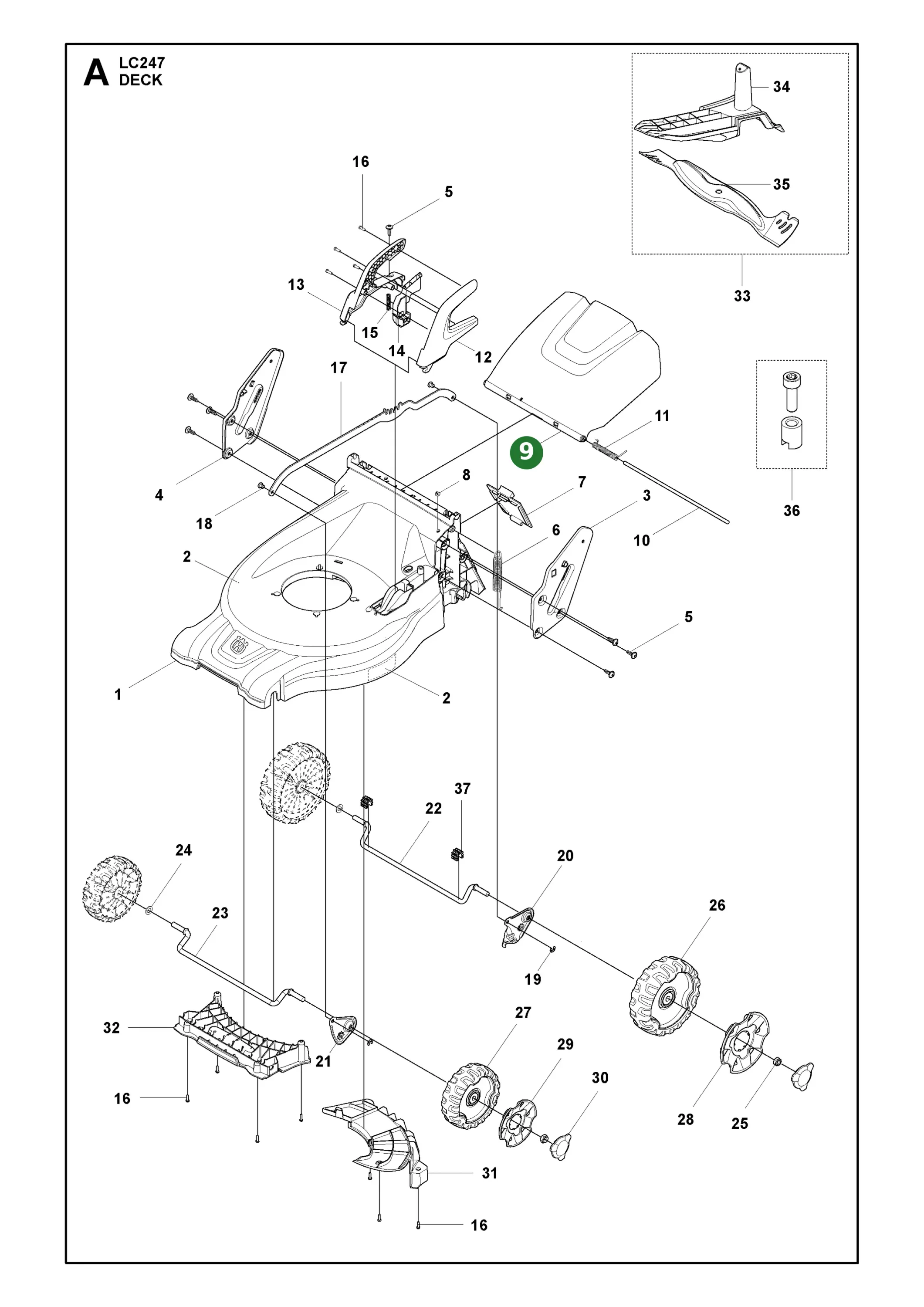 Position im Ersatzteilkatalog