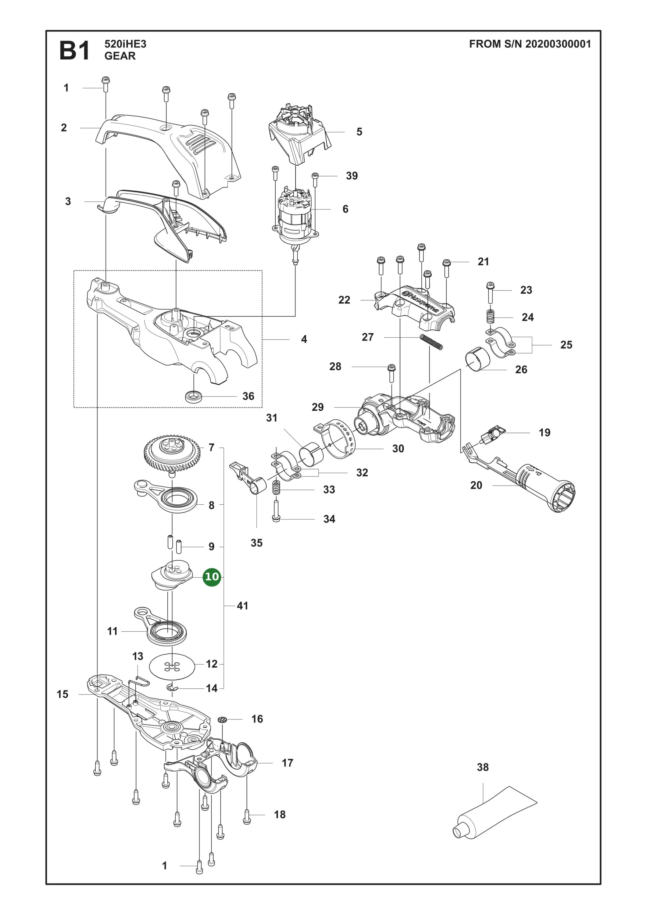 Position im Ersatzteilkatalog