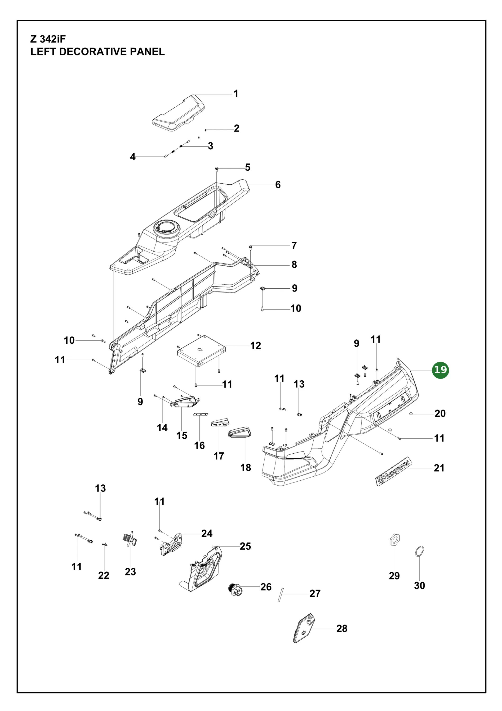 Position im Ersatzteilkatalog