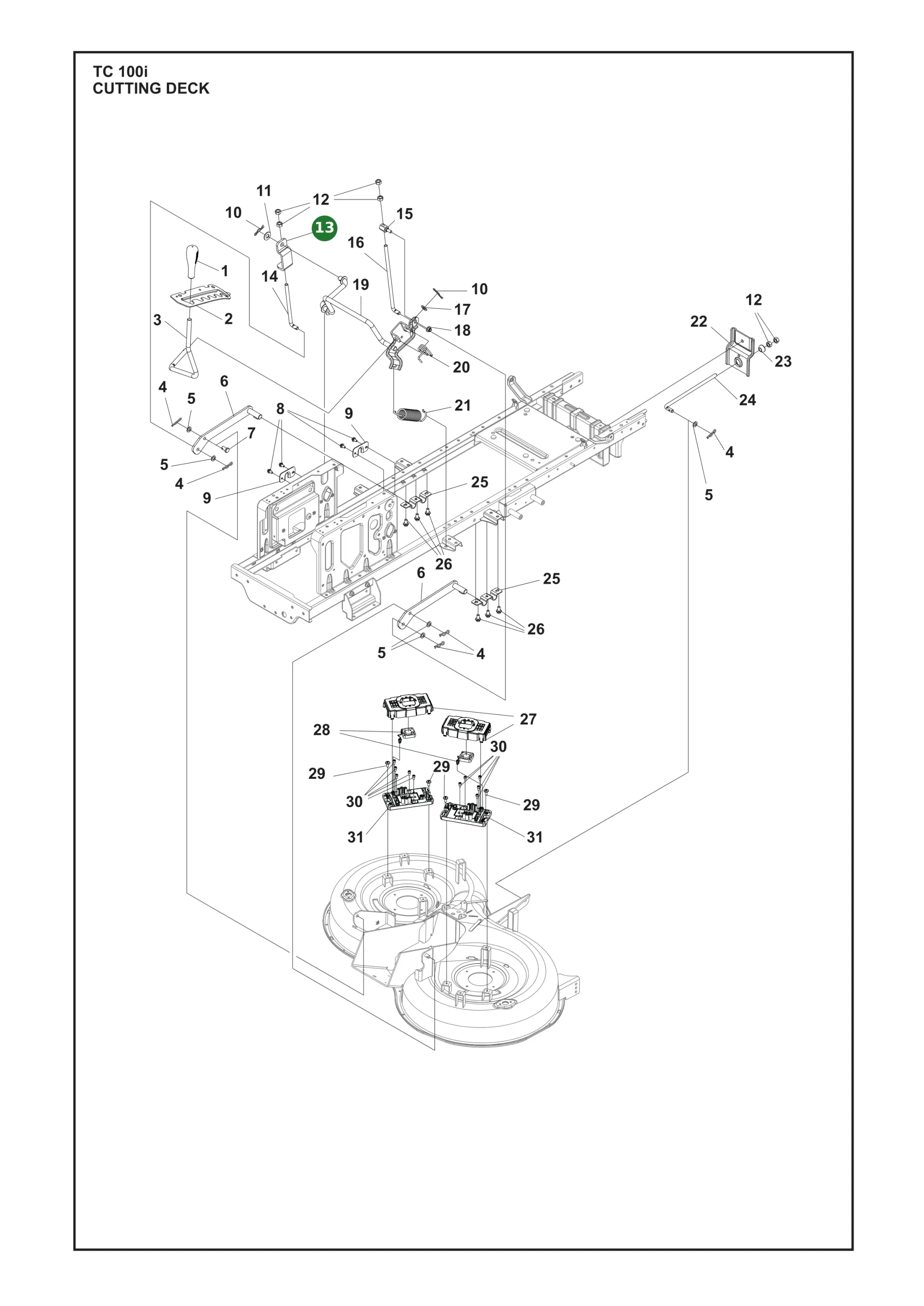 Position im Ersatzteilkatalog