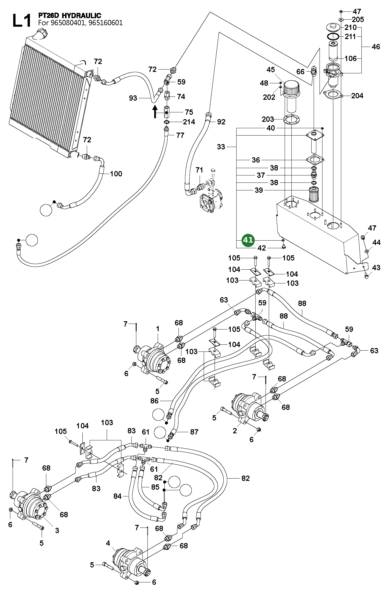 Position im Ersatzteilkatalog