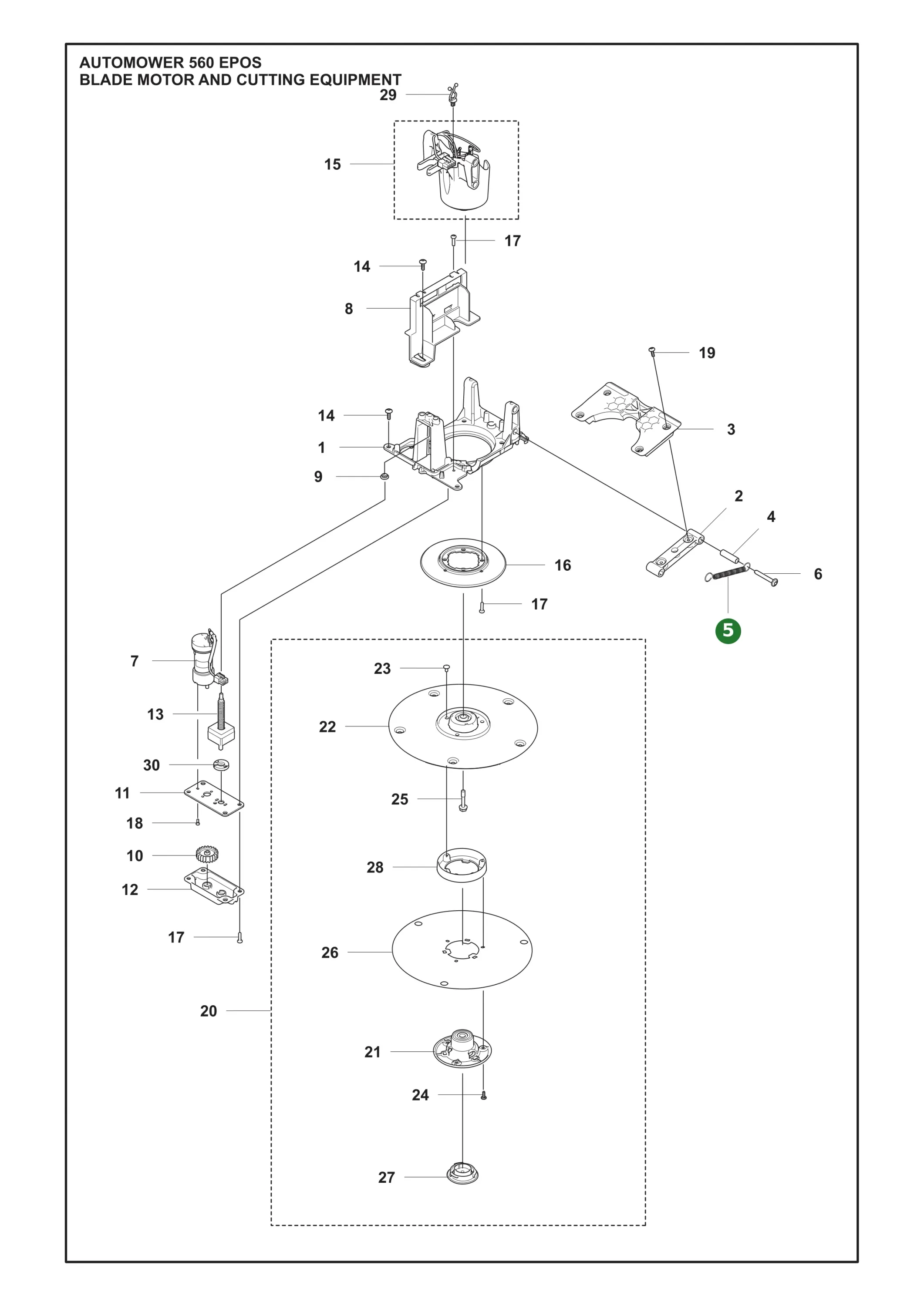 Position im Ersatzteilkatalog