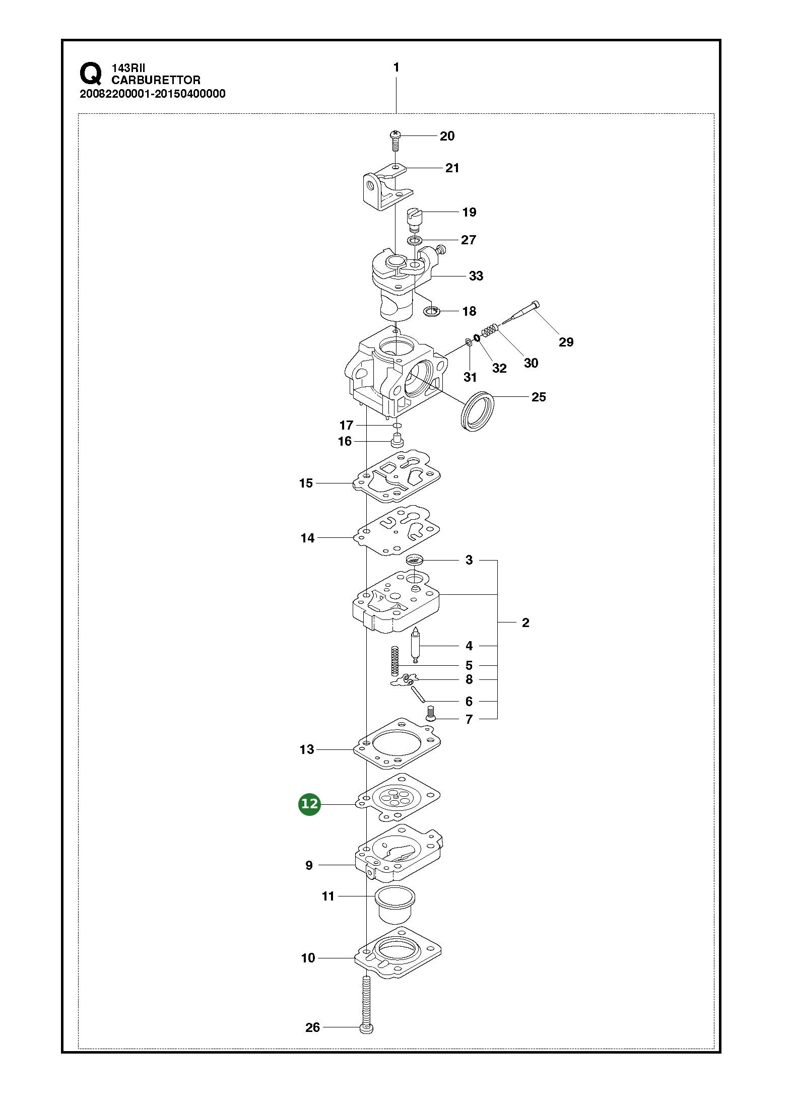 Position im Ersatzteilkatalog