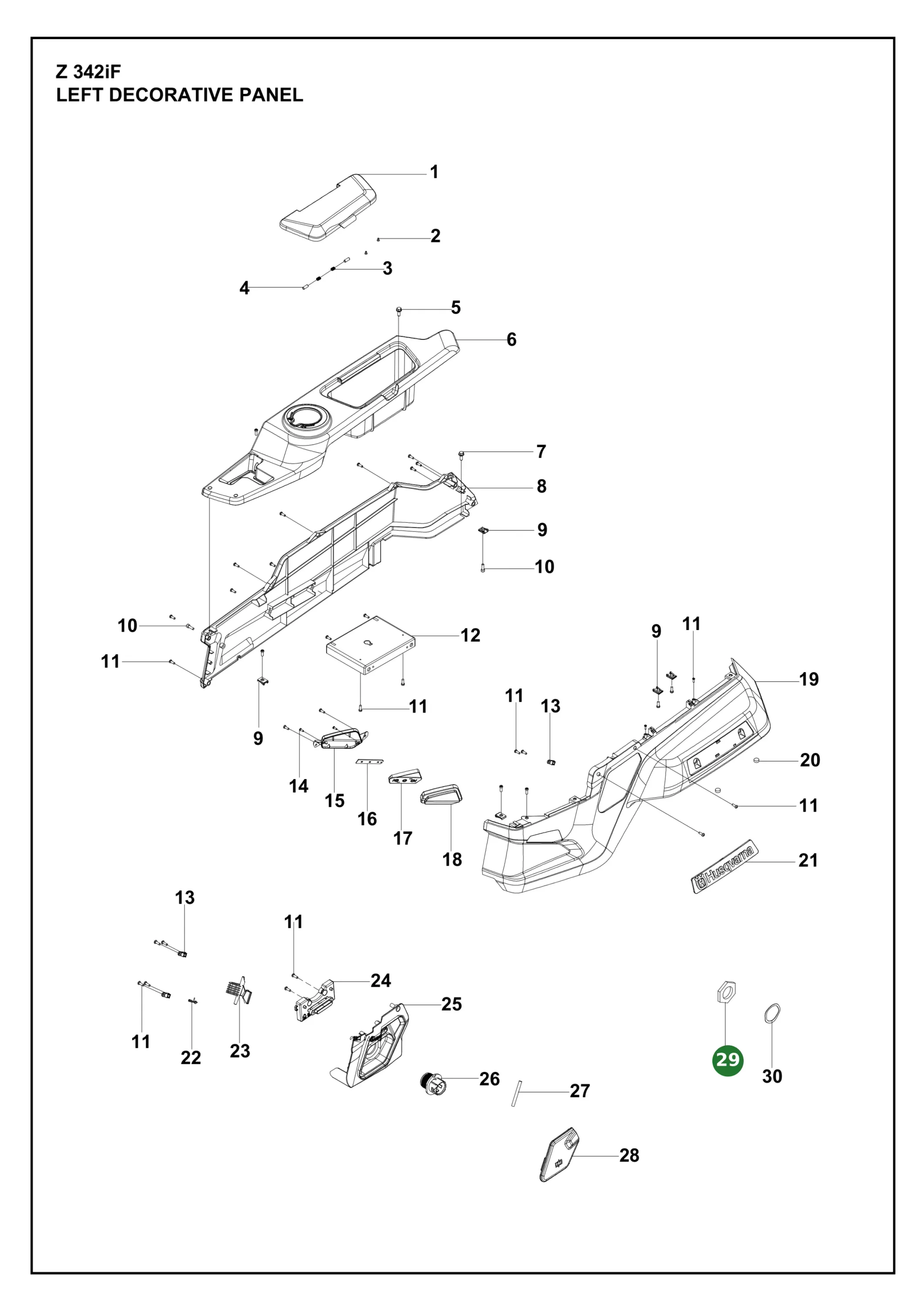 Position im Ersatzteilkatalog