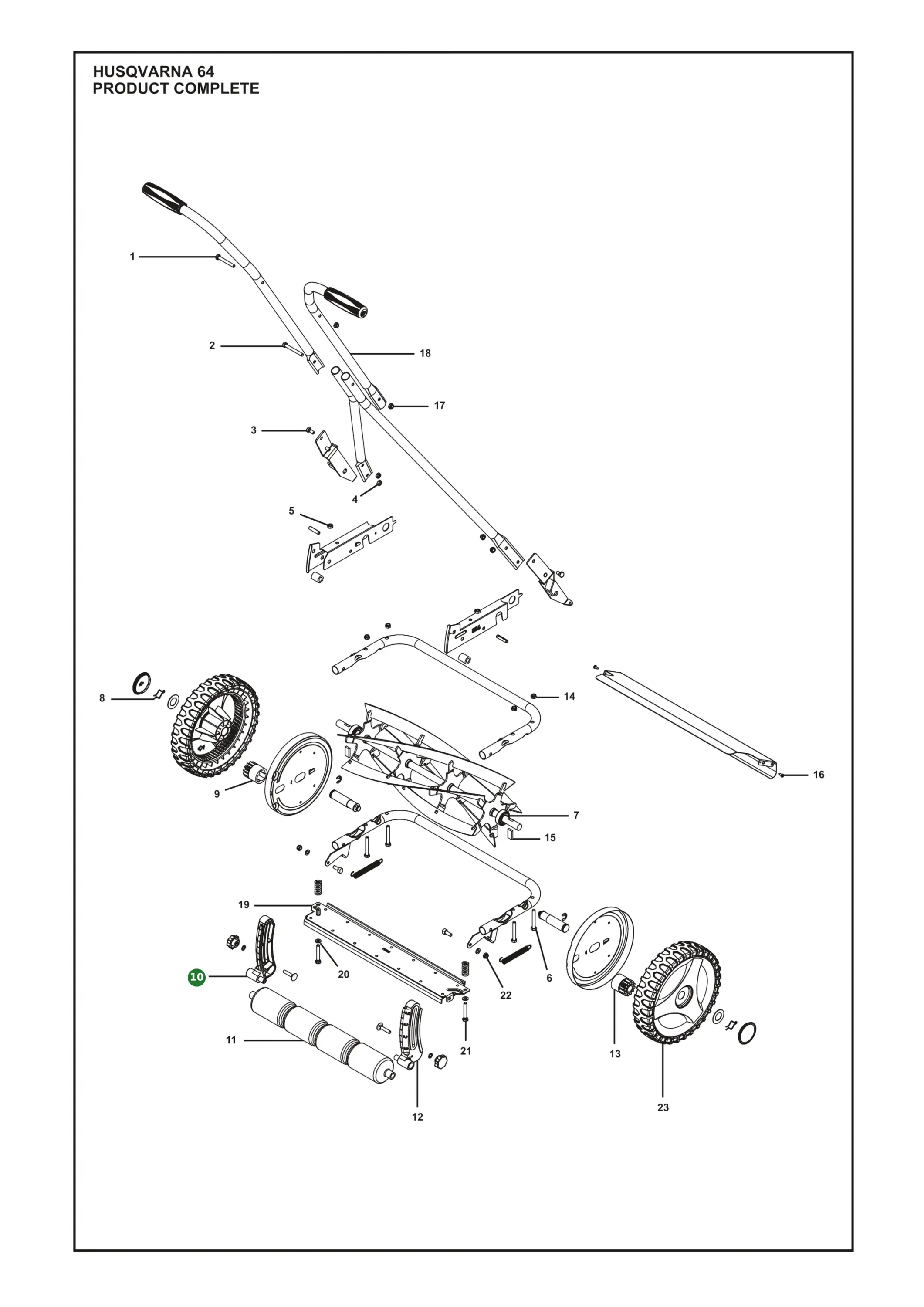 Position im Ersatzteilkatalog