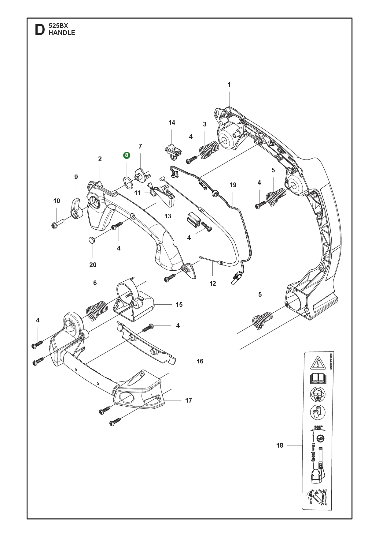 Position im Ersatzteilkatalog