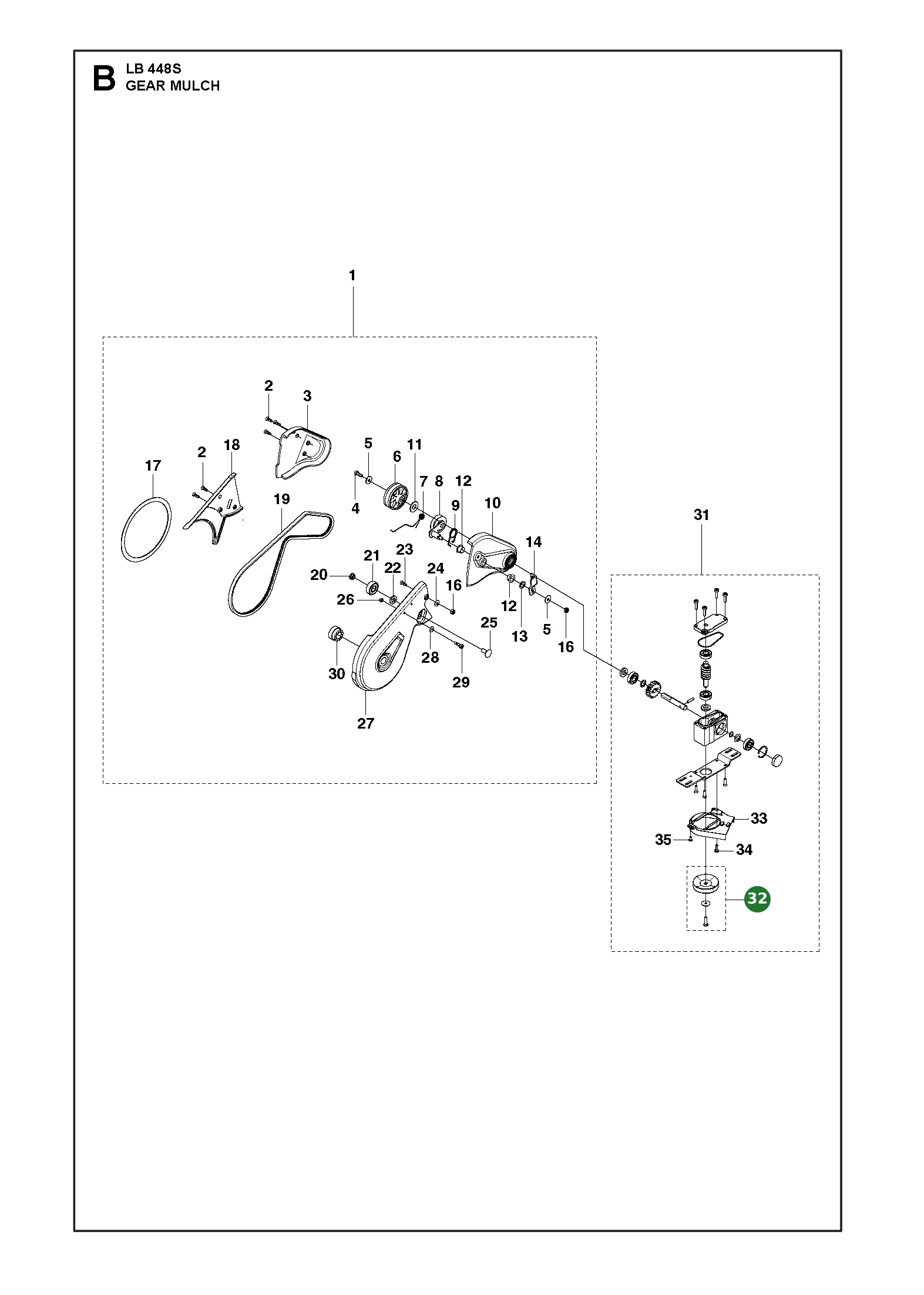 Position im Ersatzteilkatalog