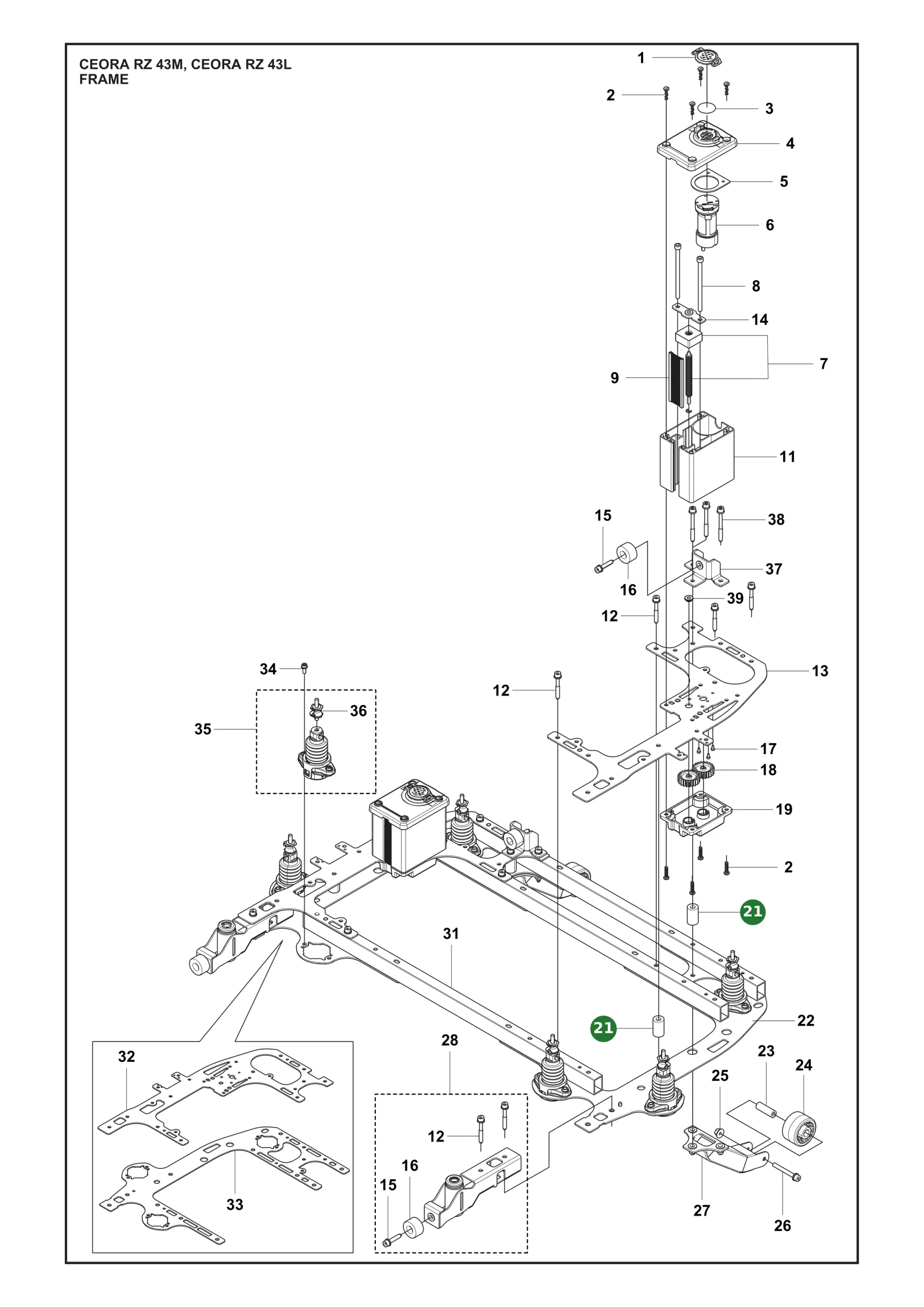 Position im Ersatzteilkatalog