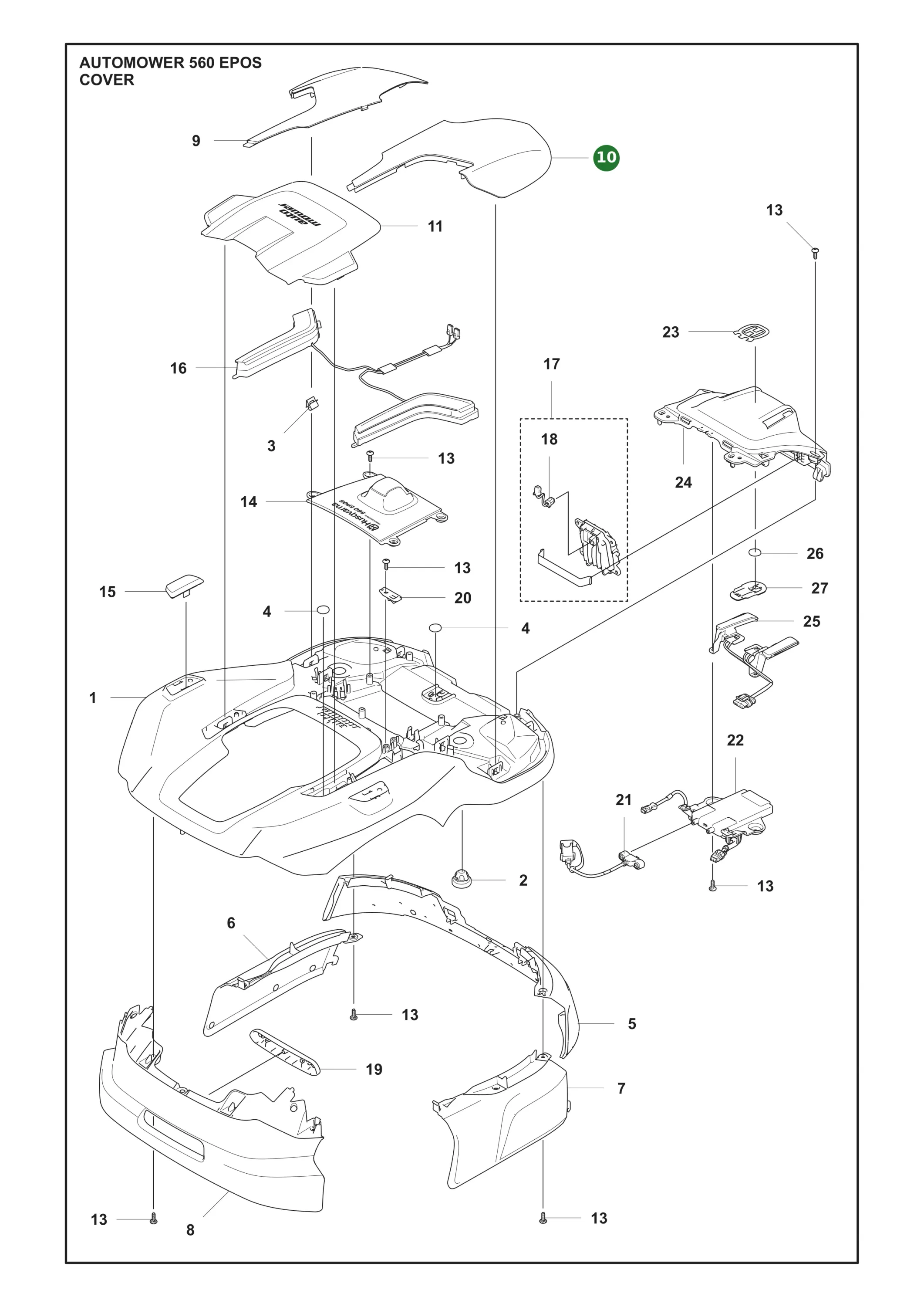 Position im Ersatzteilkatalog