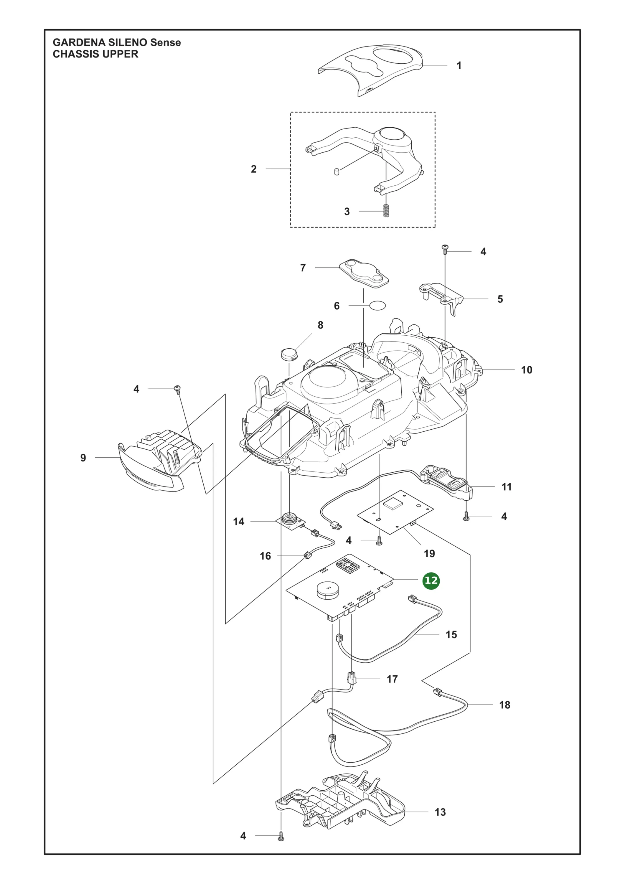 Position im Ersatzteilkatalog