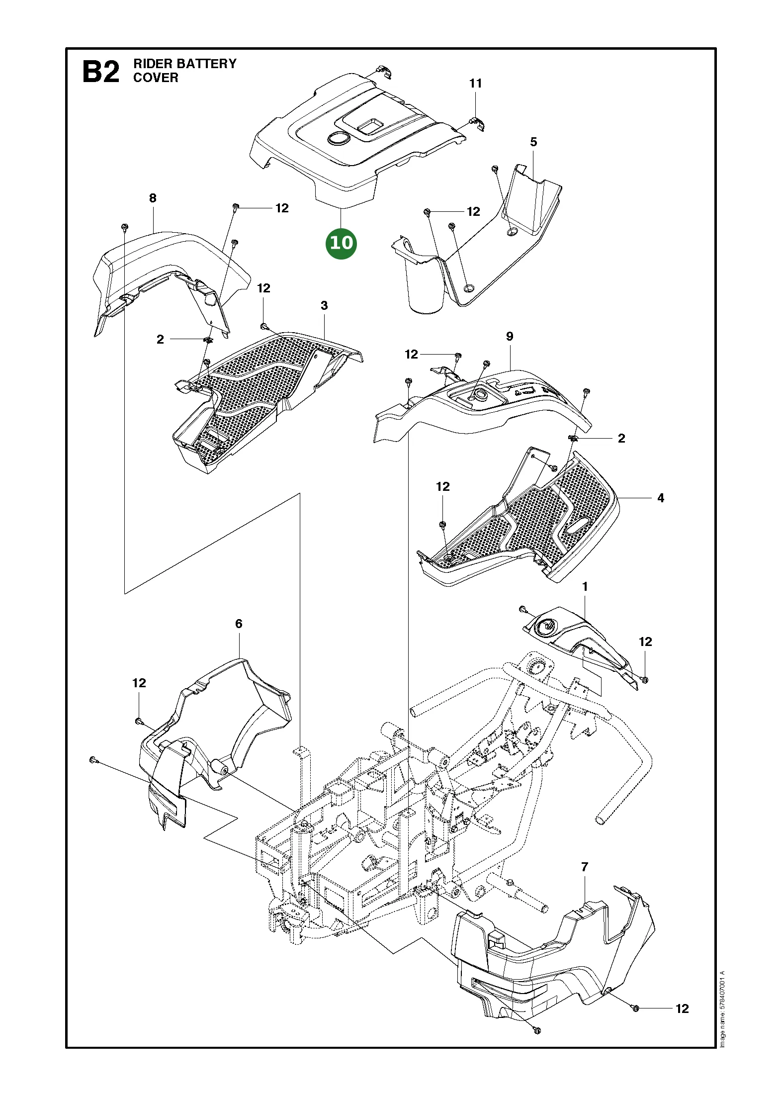Position im Ersatzteilkatalog