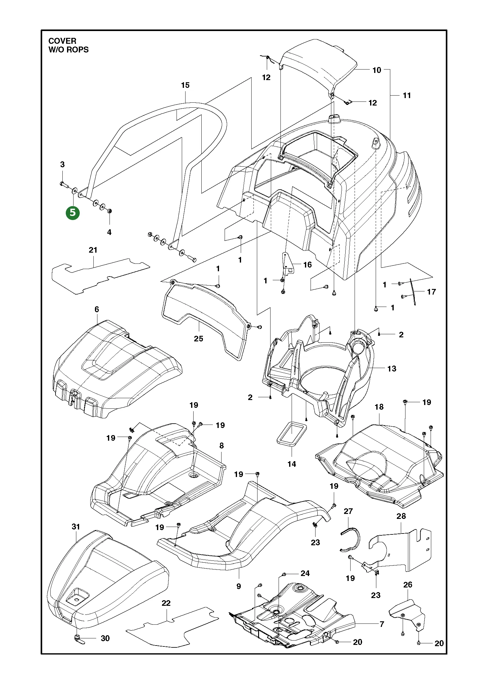 Position im Ersatzteilkatalog
