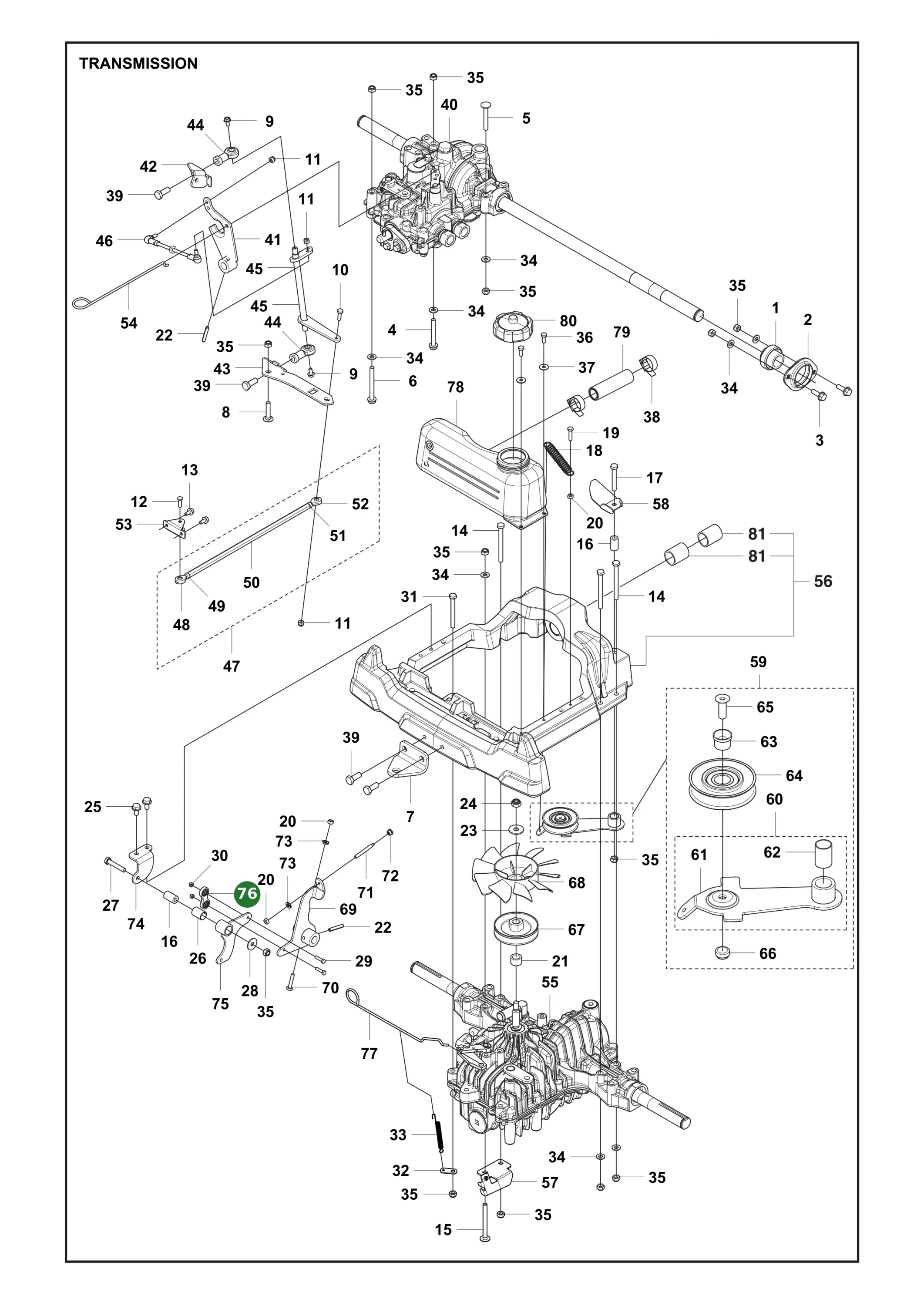 Position im Ersatzteilkatalog