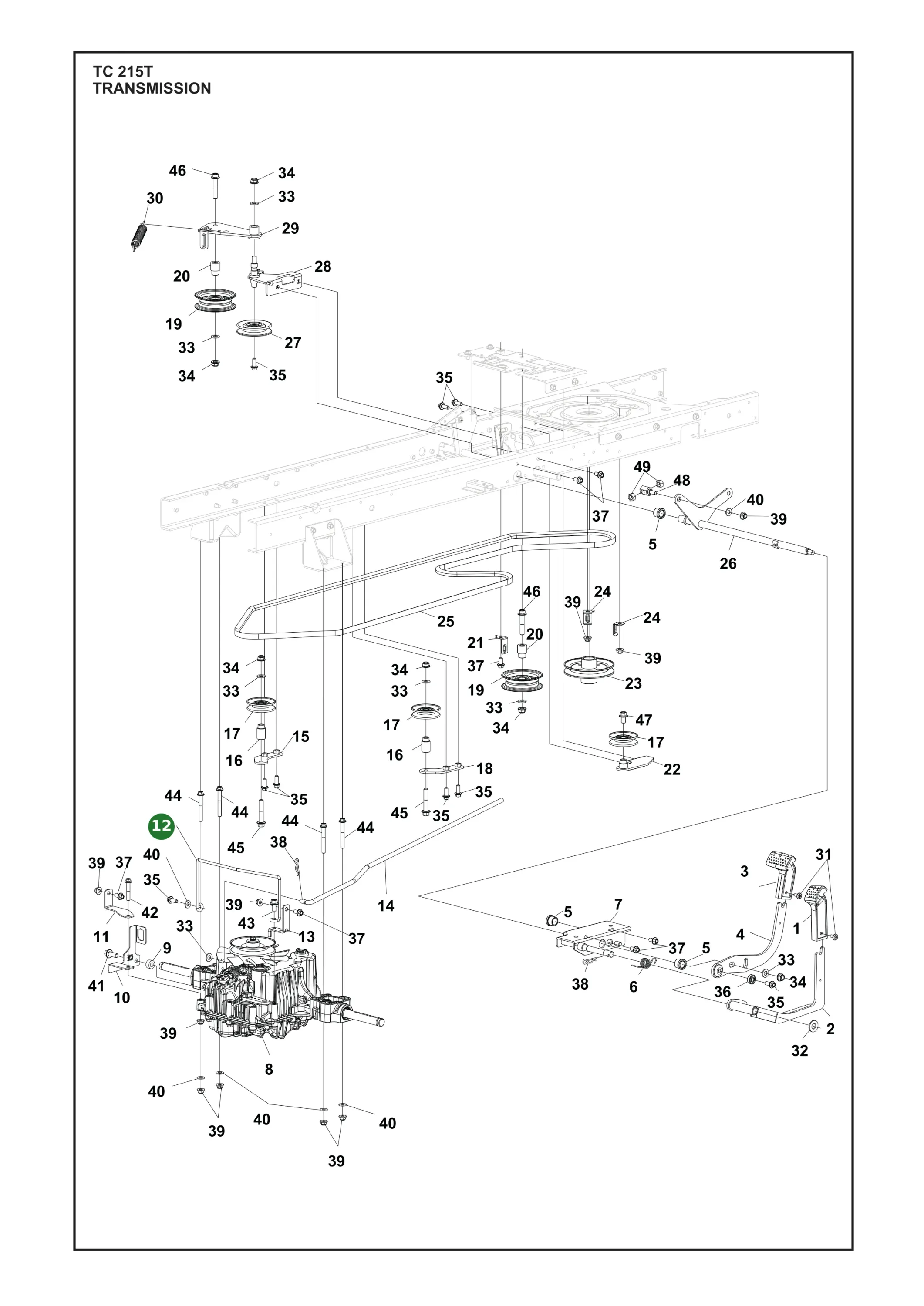 Position im Ersatzteilkatalog