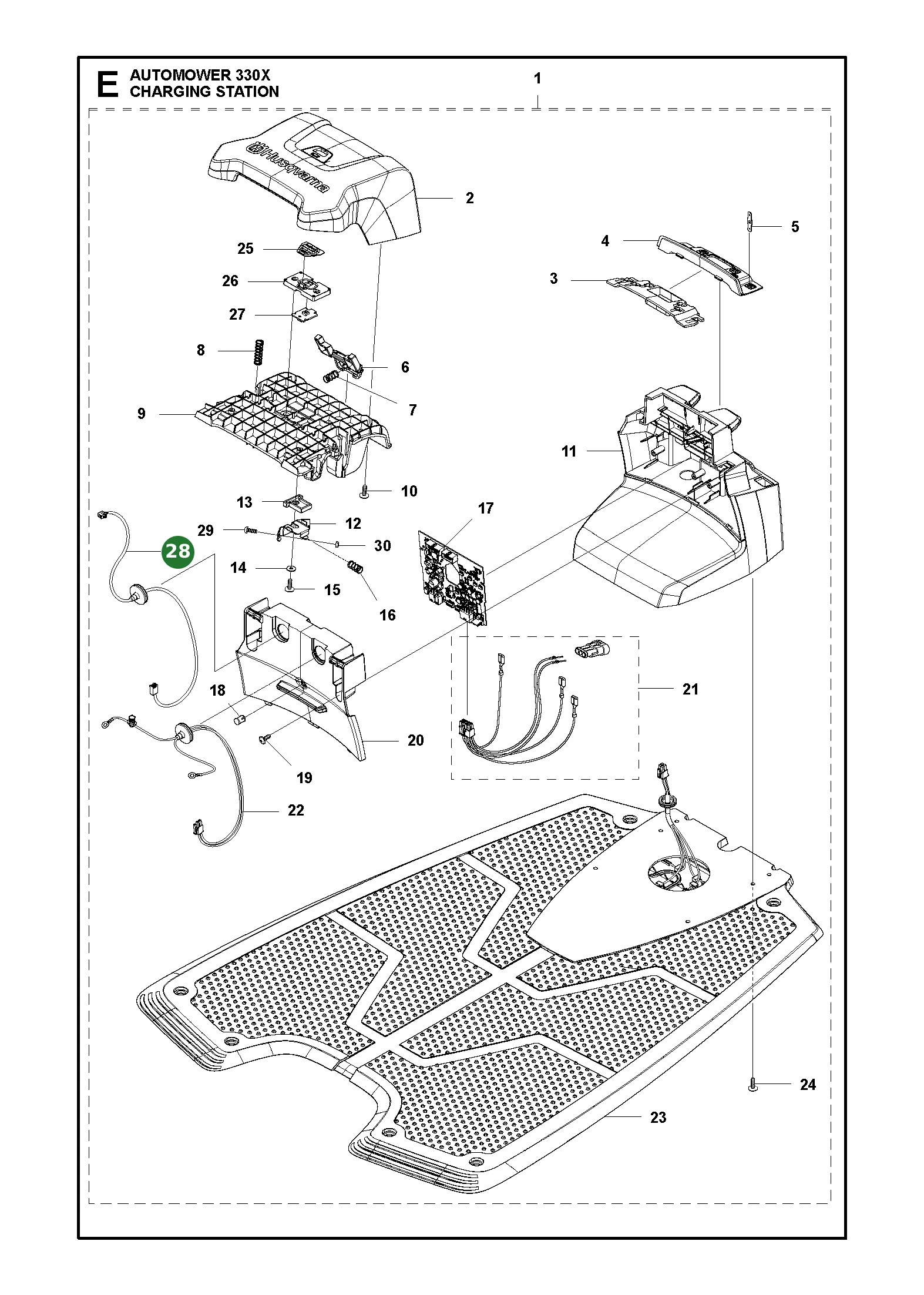 Position im Ersatzteilkatalog