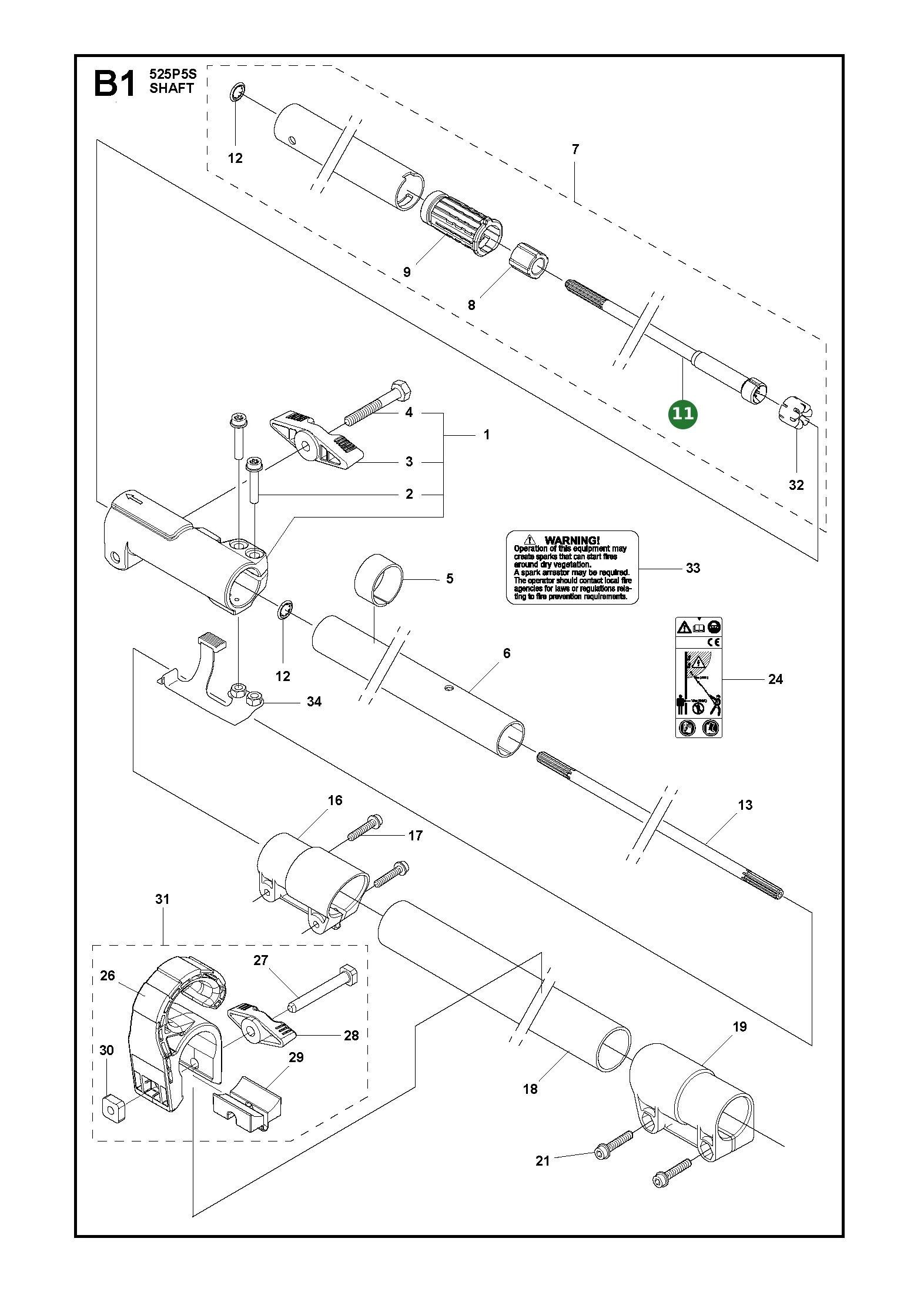 Position im Ersatzteilkatalog