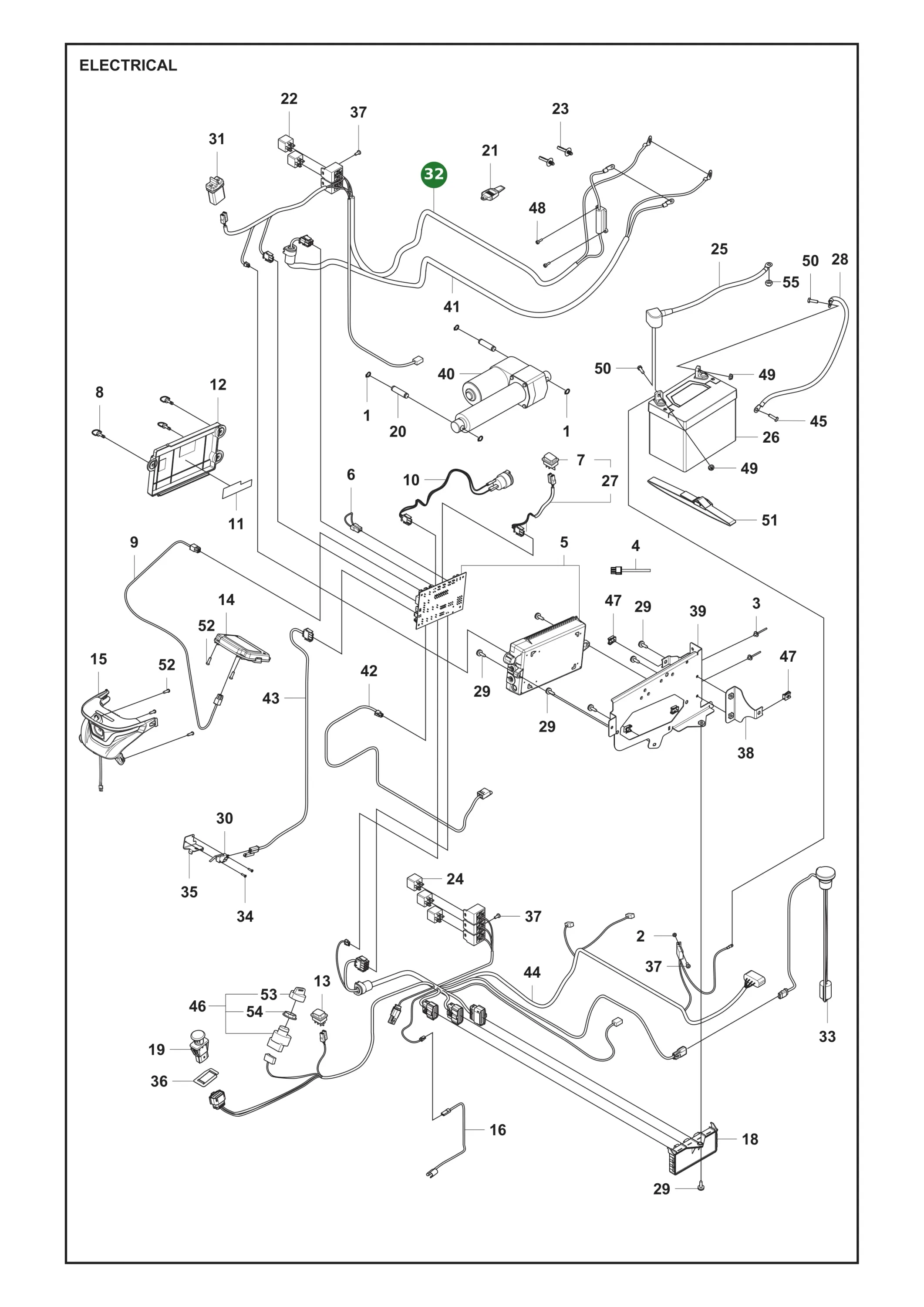 Position im Ersatzteilkatalog