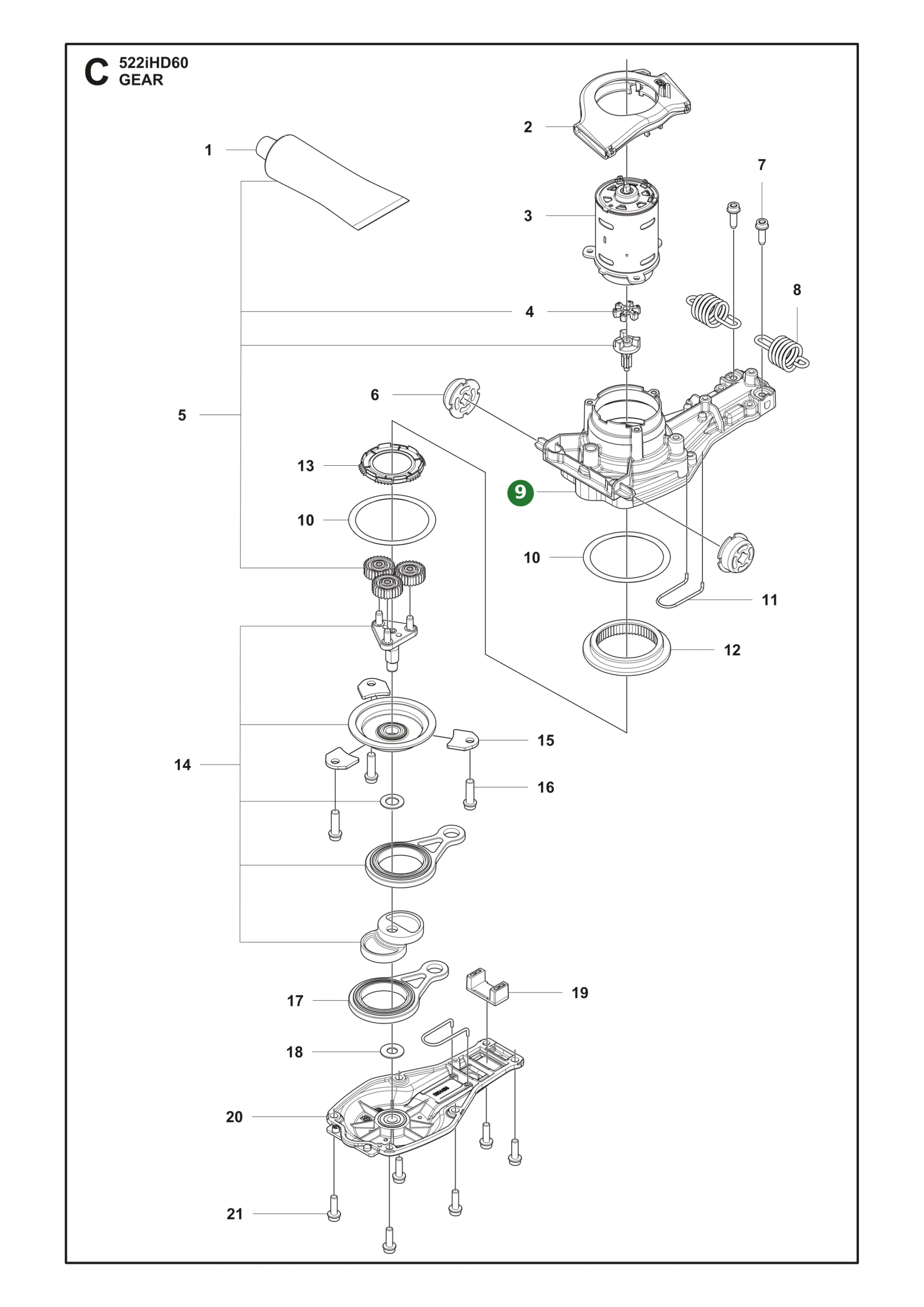 Position im Ersatzteilkatalog