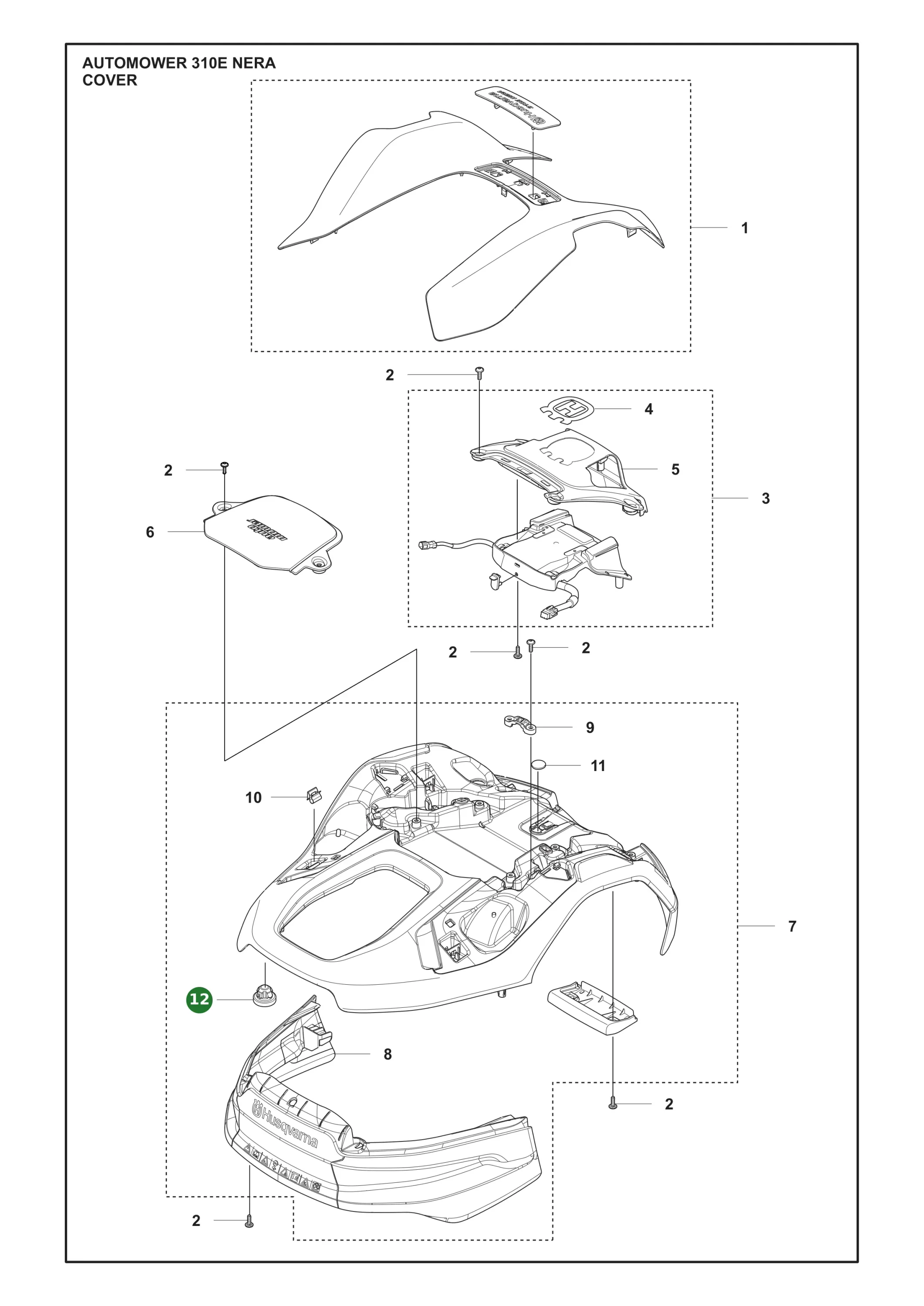Position im Ersatzteilkatalog