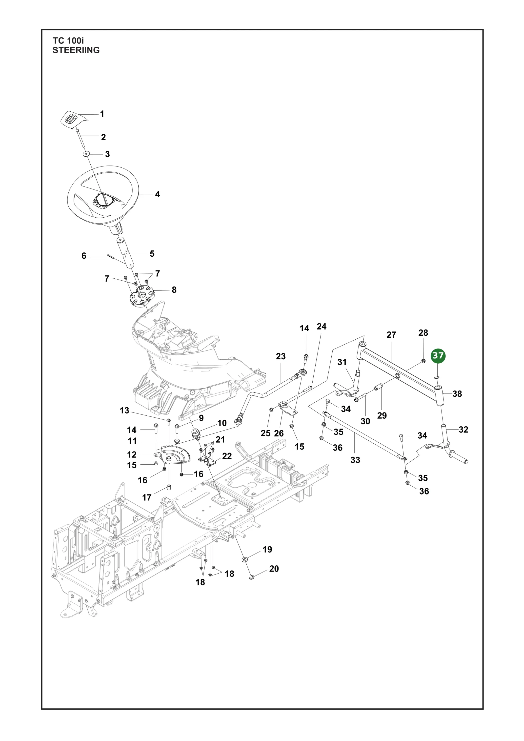 Position im Ersatzteilkatalog
