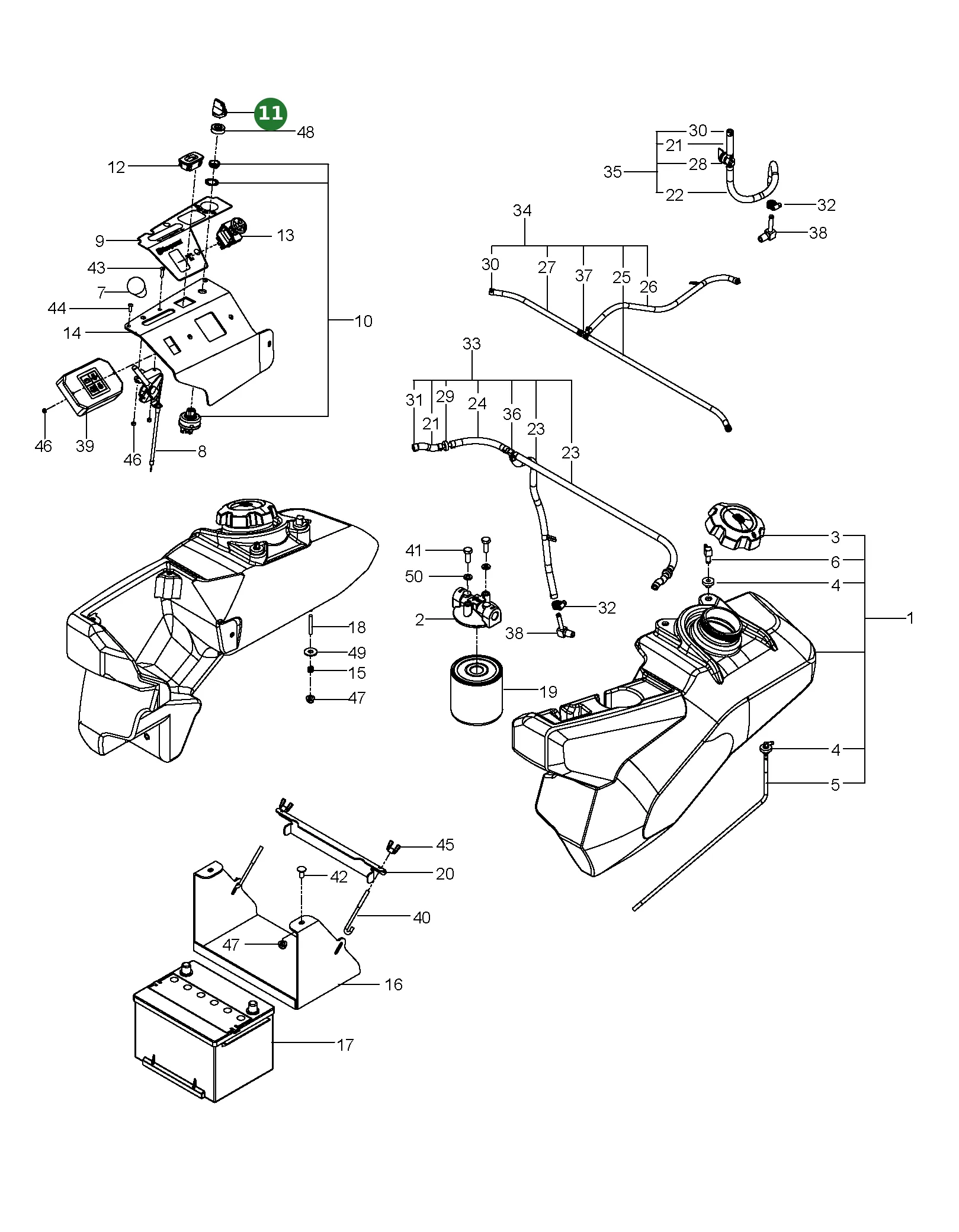 Position im Ersatzteilkatalog