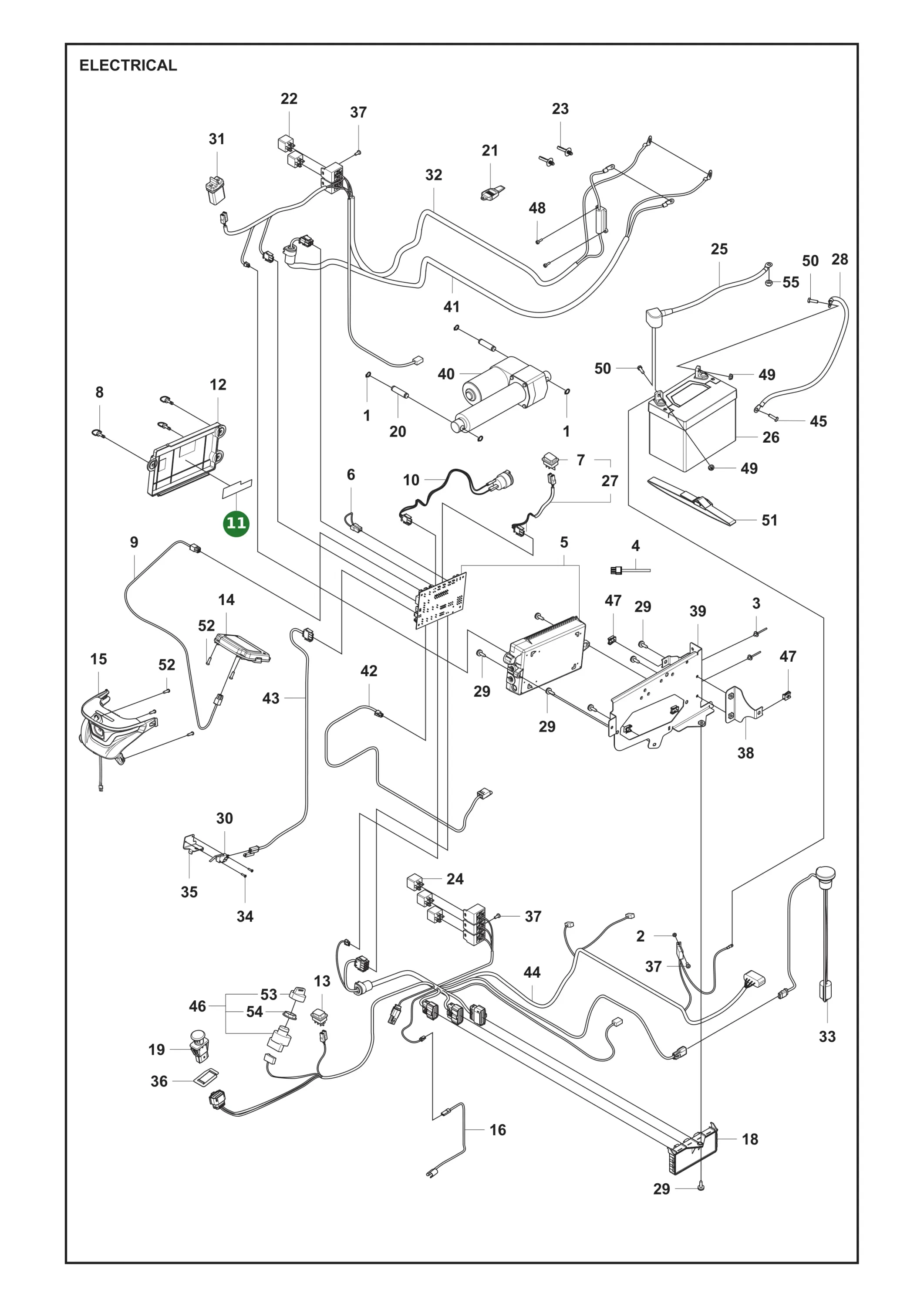 Position im Ersatzteilkatalog