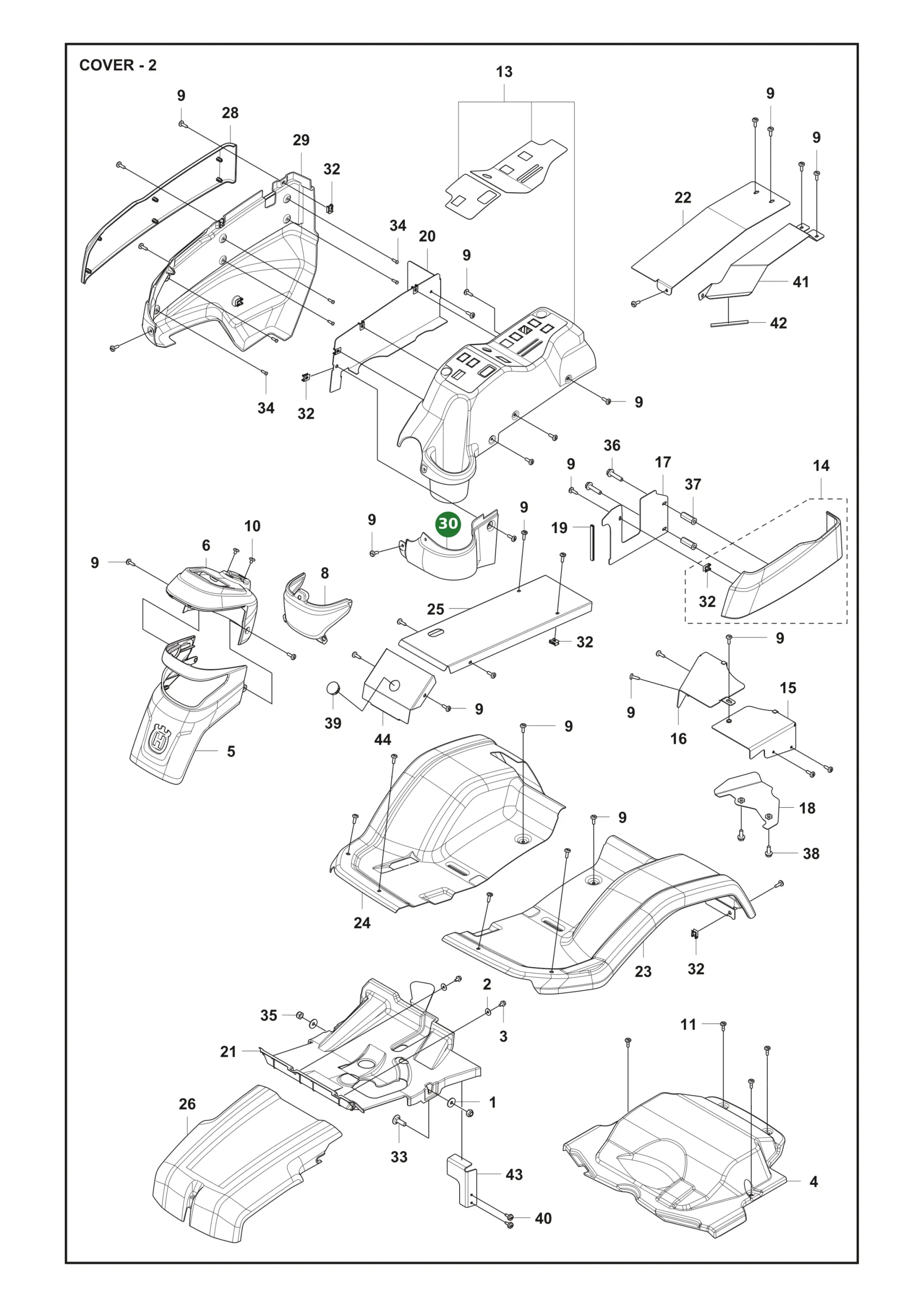 Position im Ersatzteilkatalog