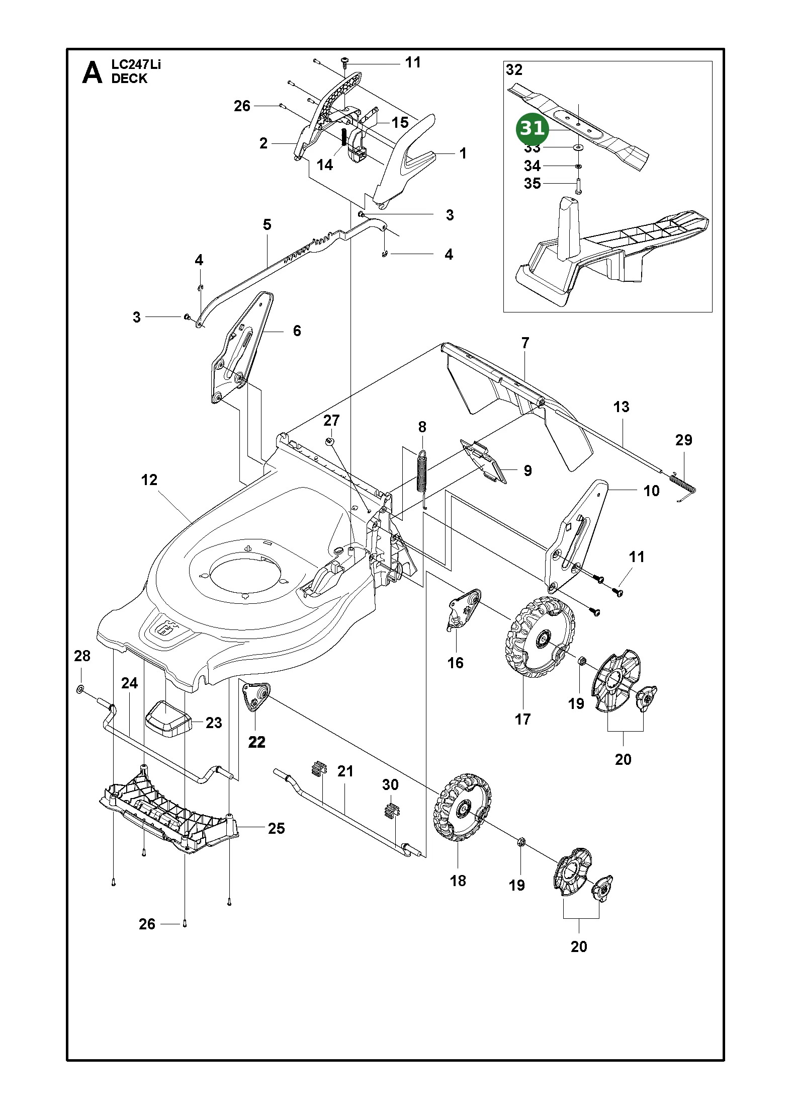 Position im Ersatzteilkatalog