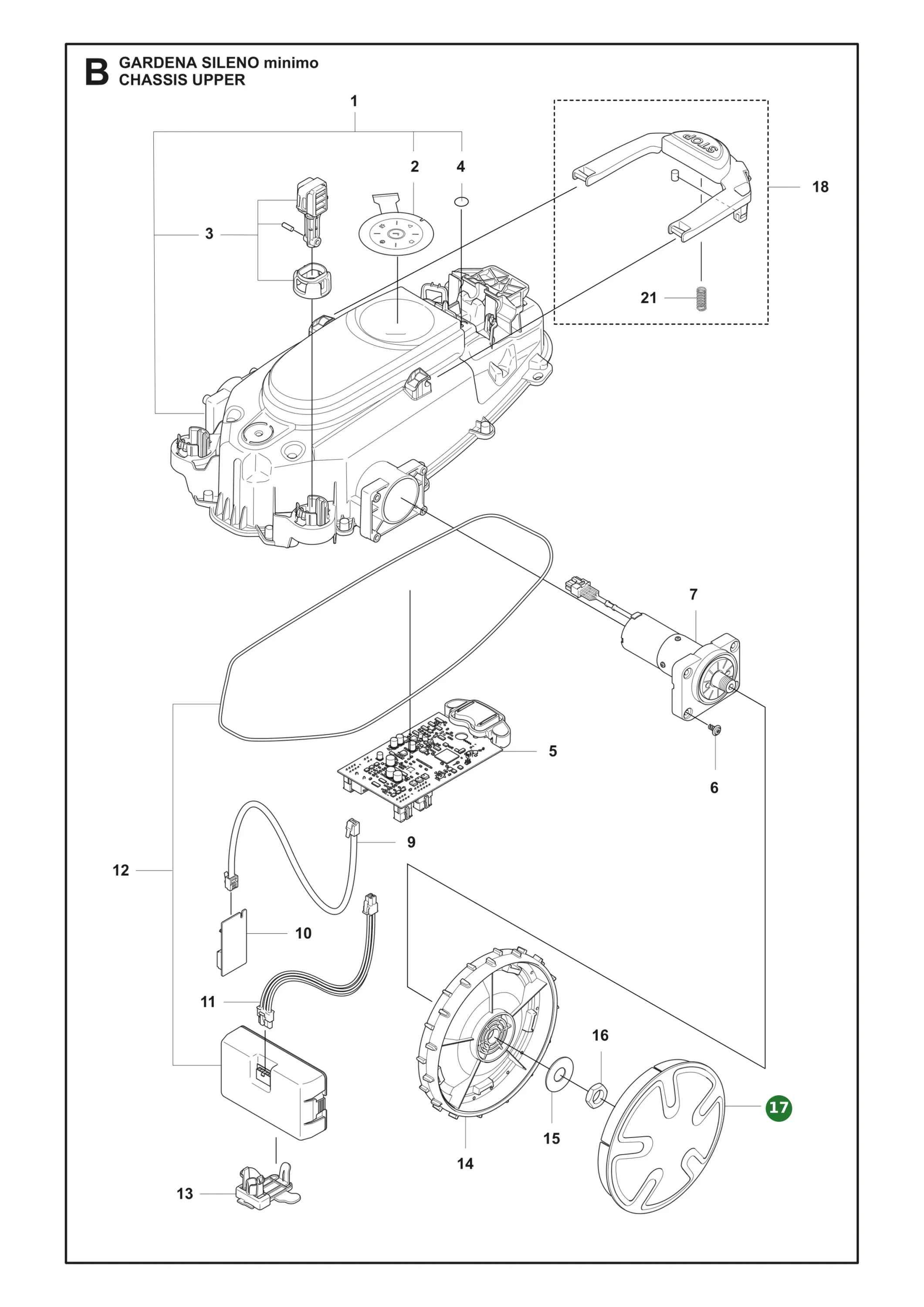 Position im Ersatzteilkatalog