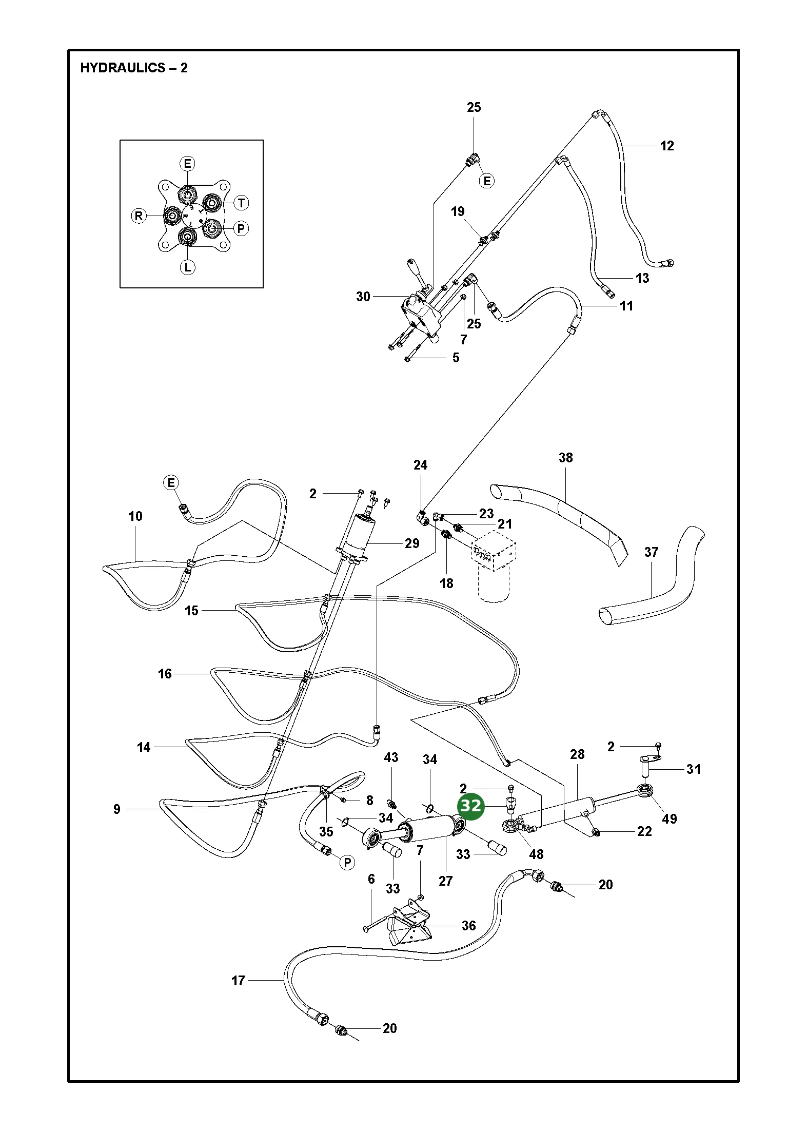 Position im Ersatzteilkatalog
