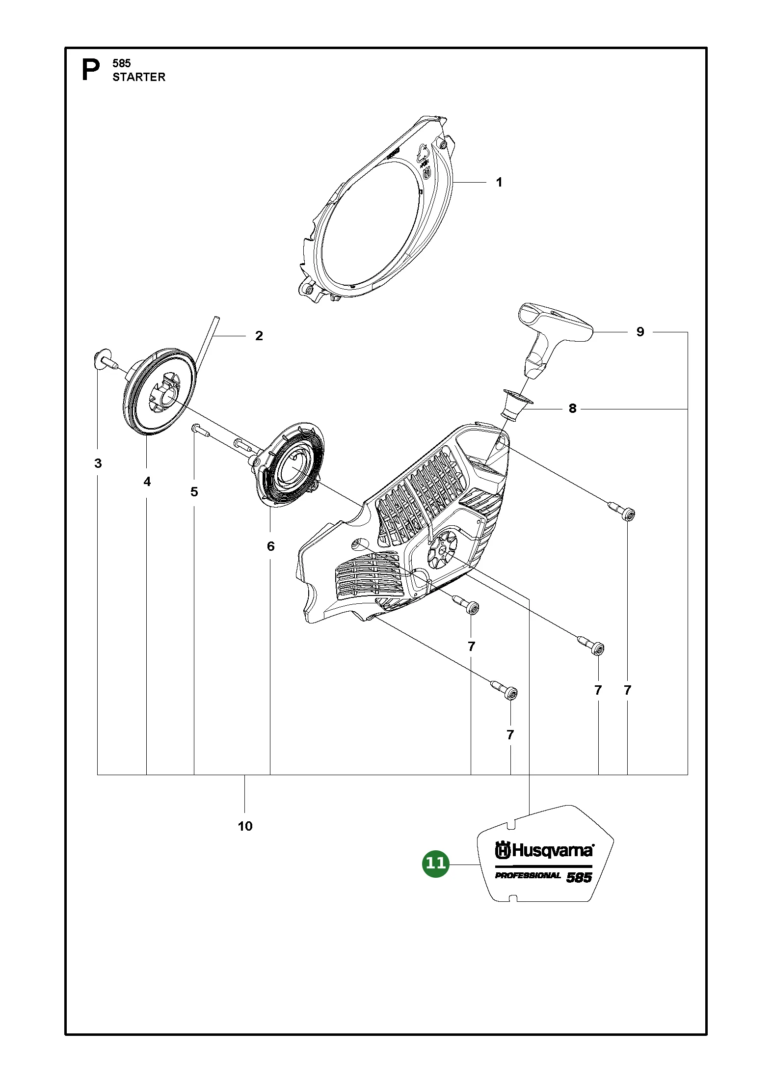 Position im Ersatzteilkatalog