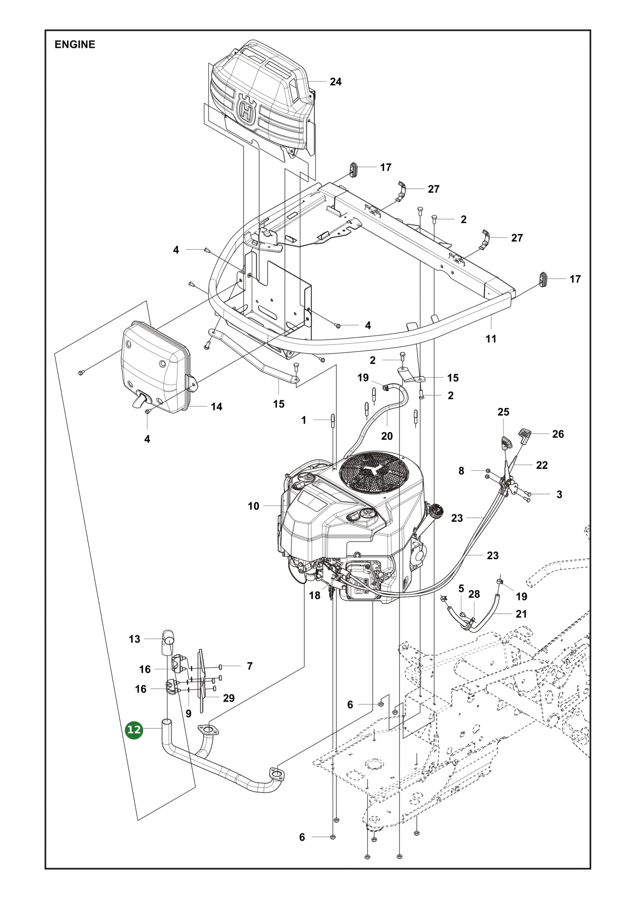 Position im Ersatzteilkatalog