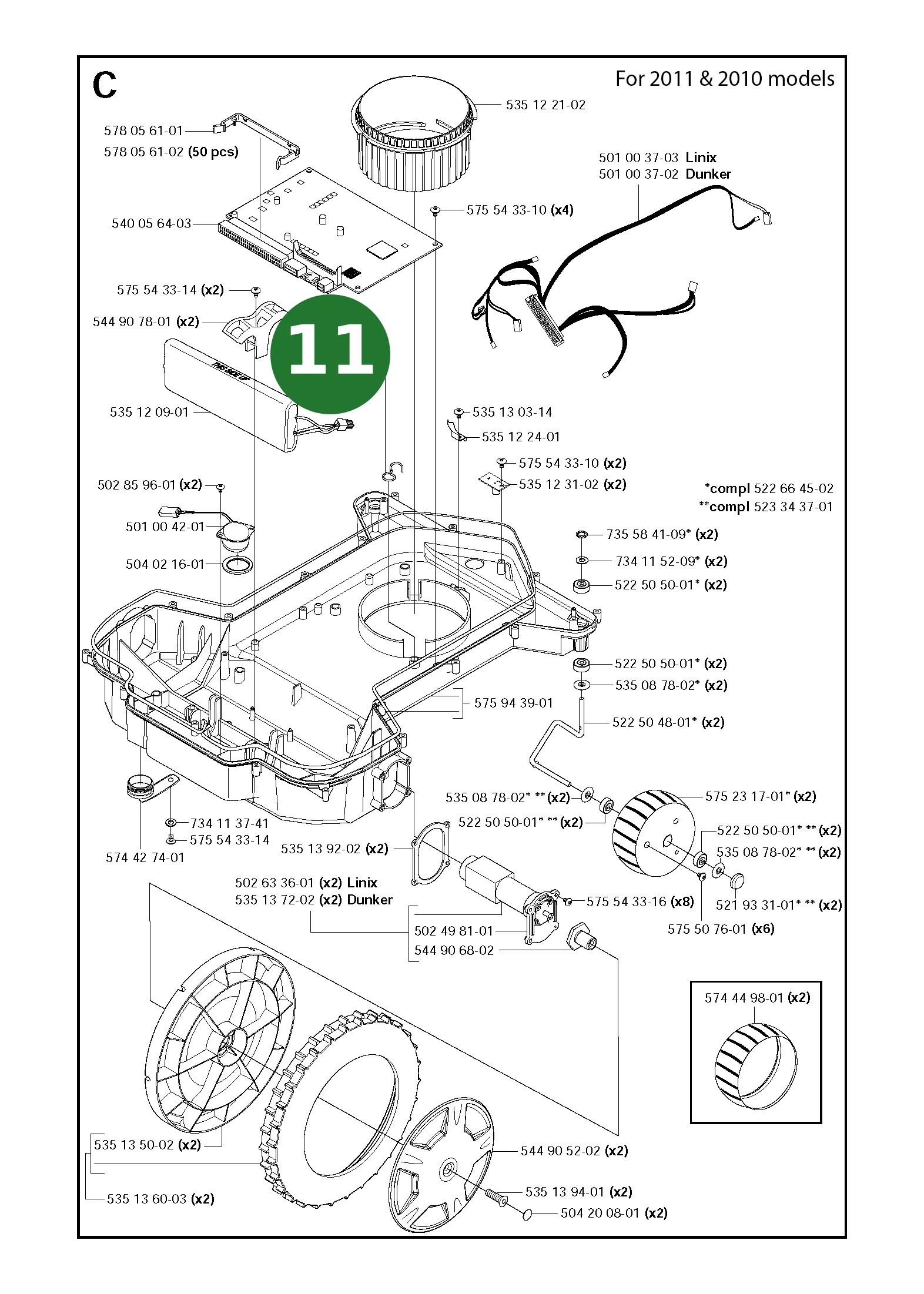 Position im Ersatzteilkatalog