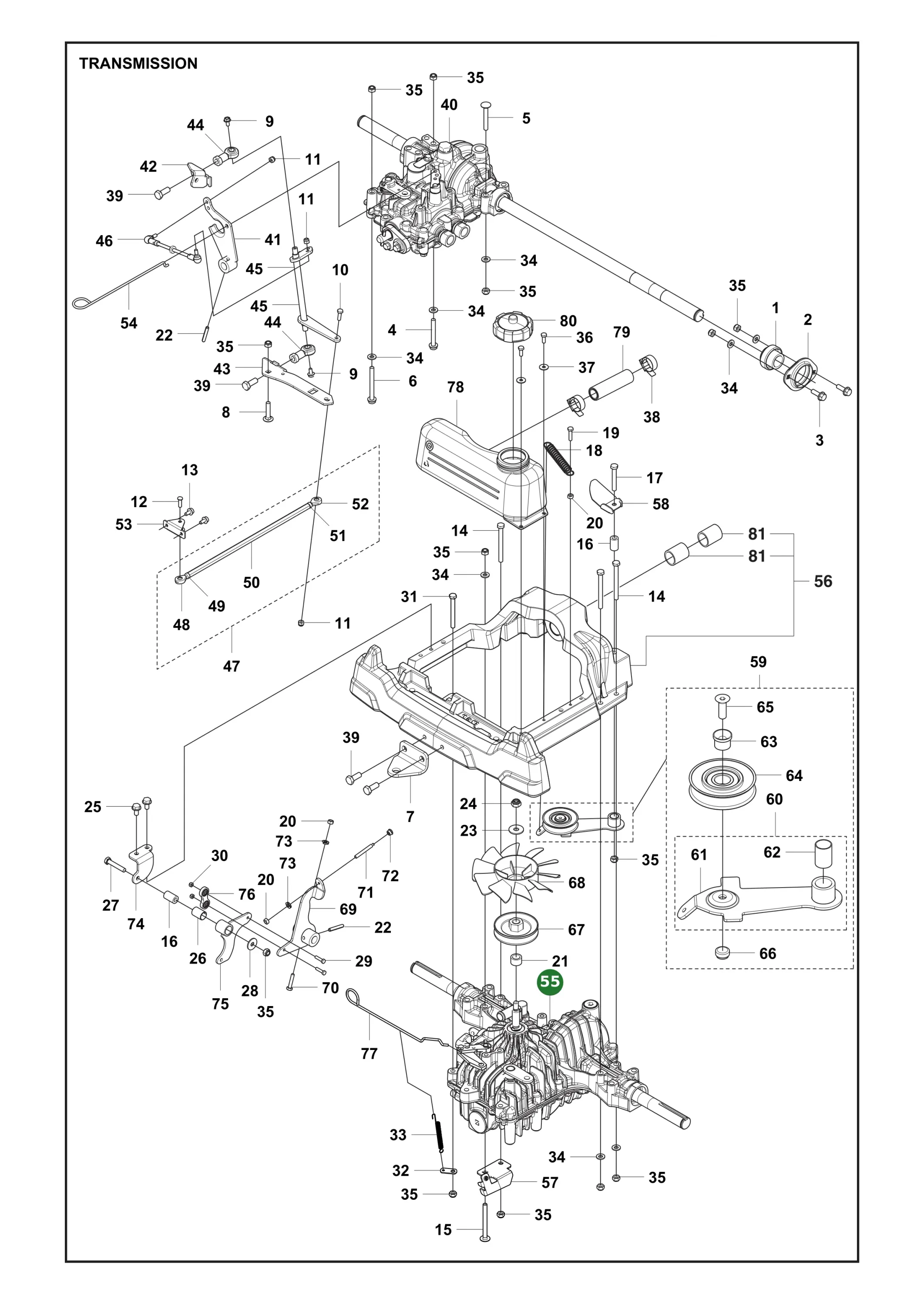 Position im Ersatzteilkatalog