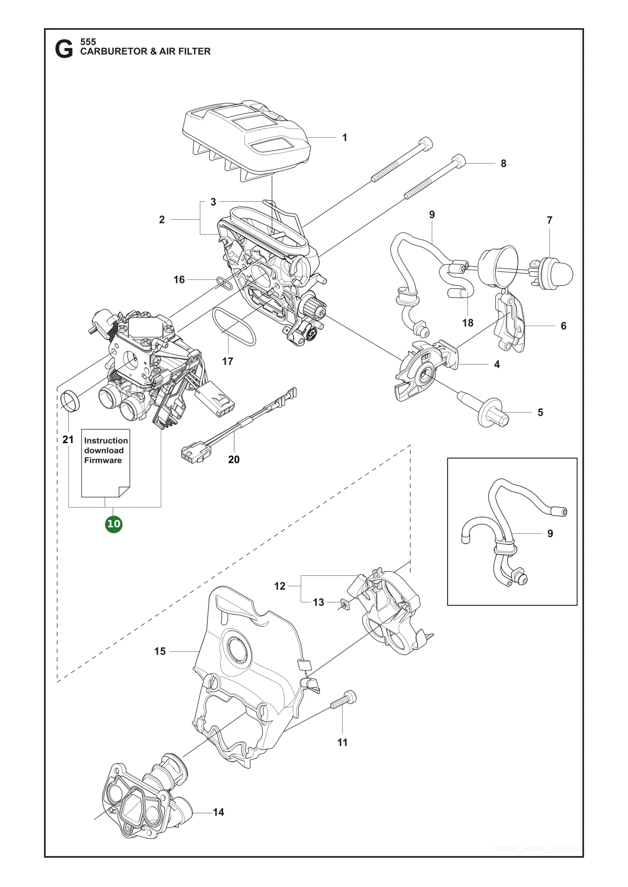 Position im Ersatzteilkatalog