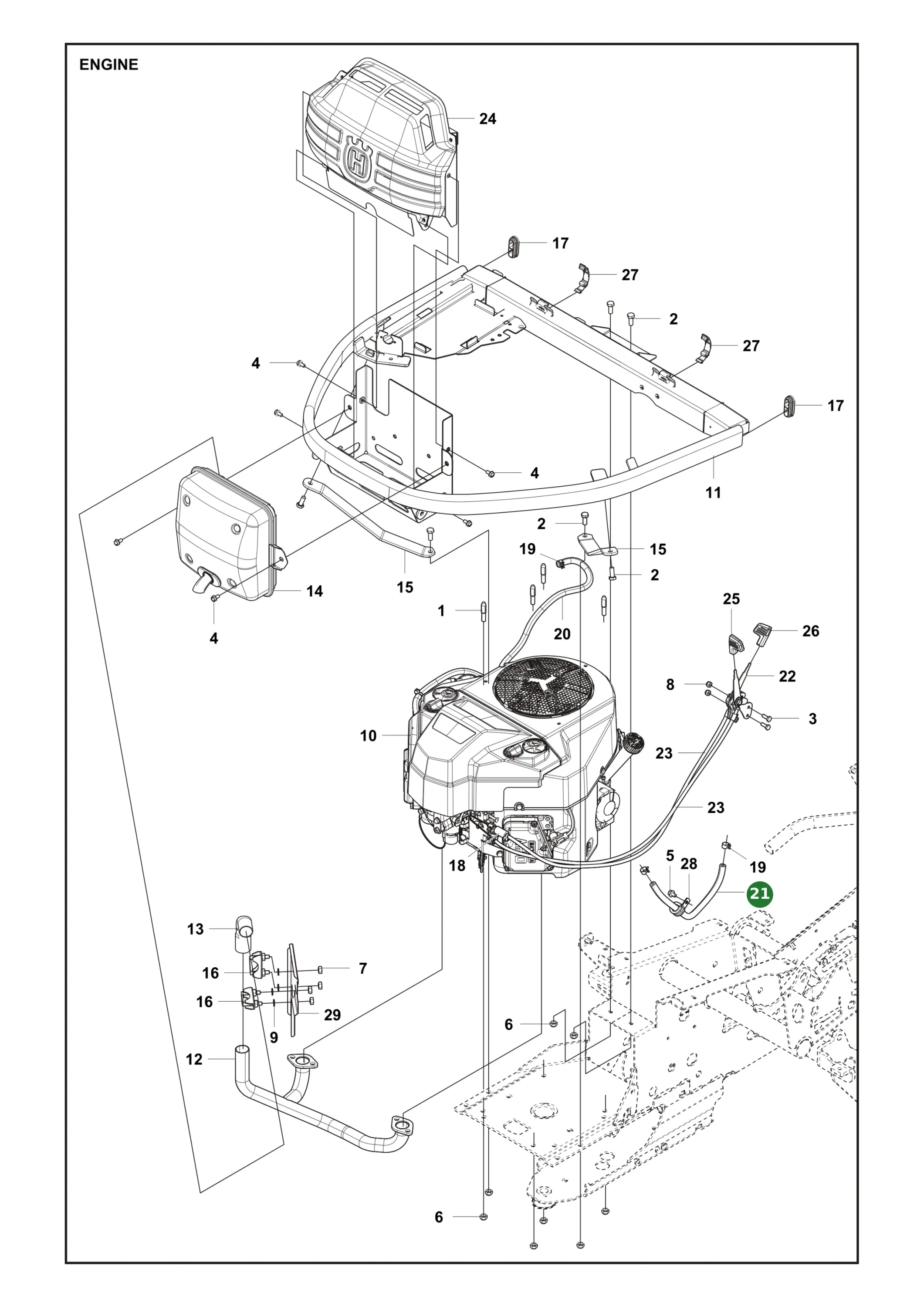 Position im Ersatzteilkatalog