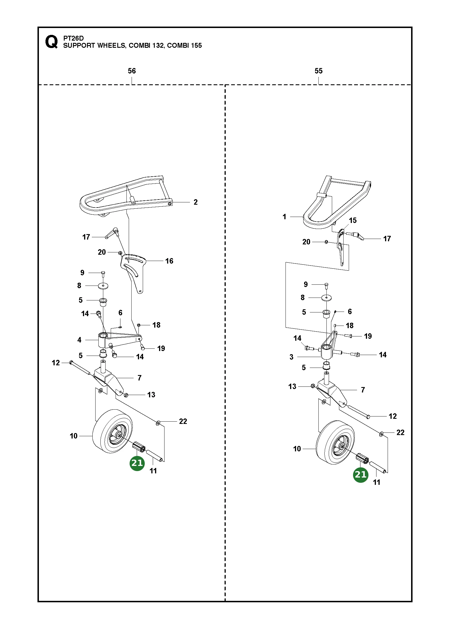 Position im Ersatzteilkatalog